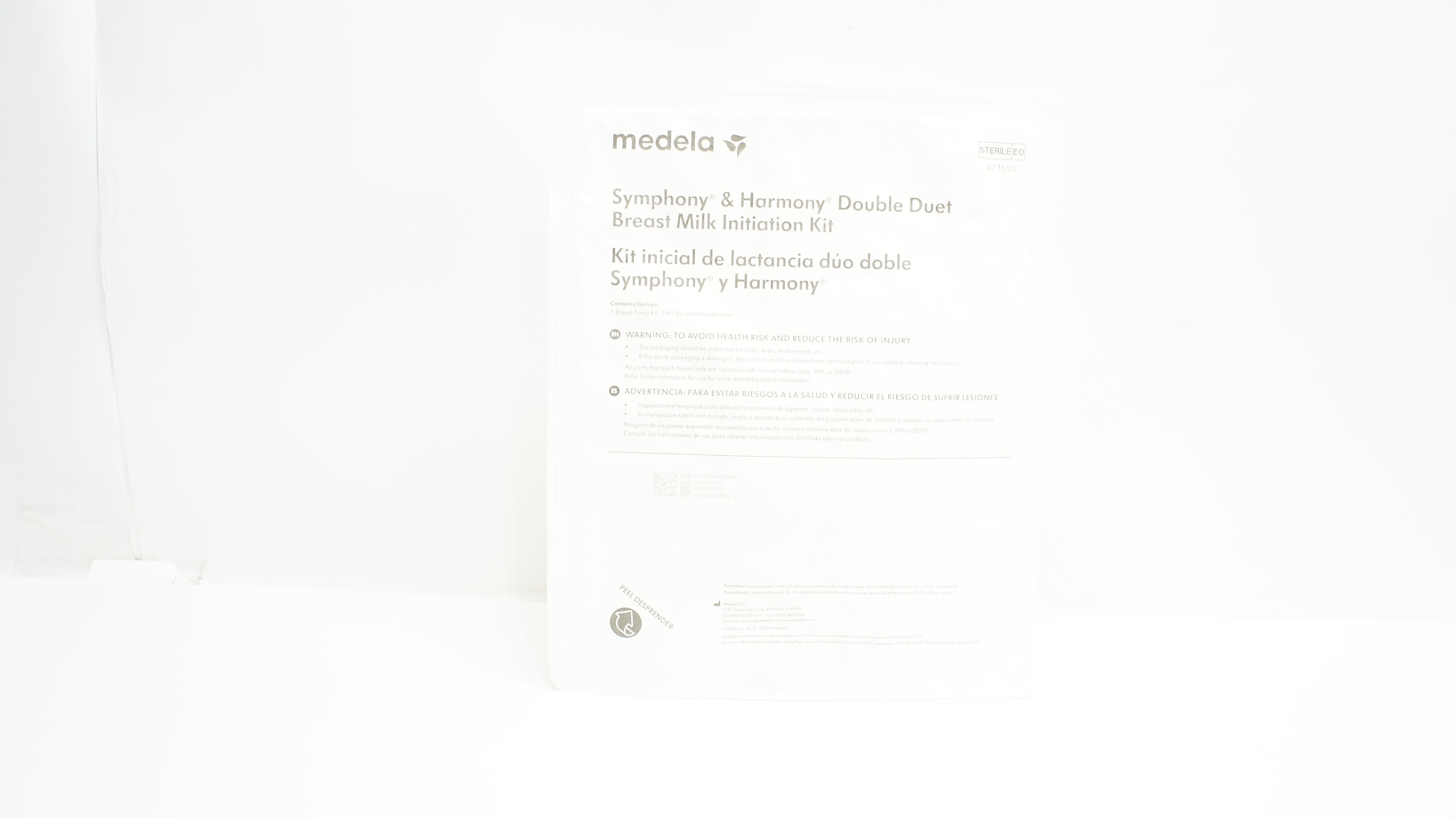 Medela 67355S Symphony & Harmony Double Duet Breast Milk Initiation Kit