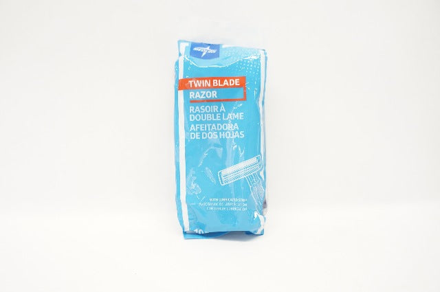 Medline BRN1323 Twin Blade Razor - Pack of 10