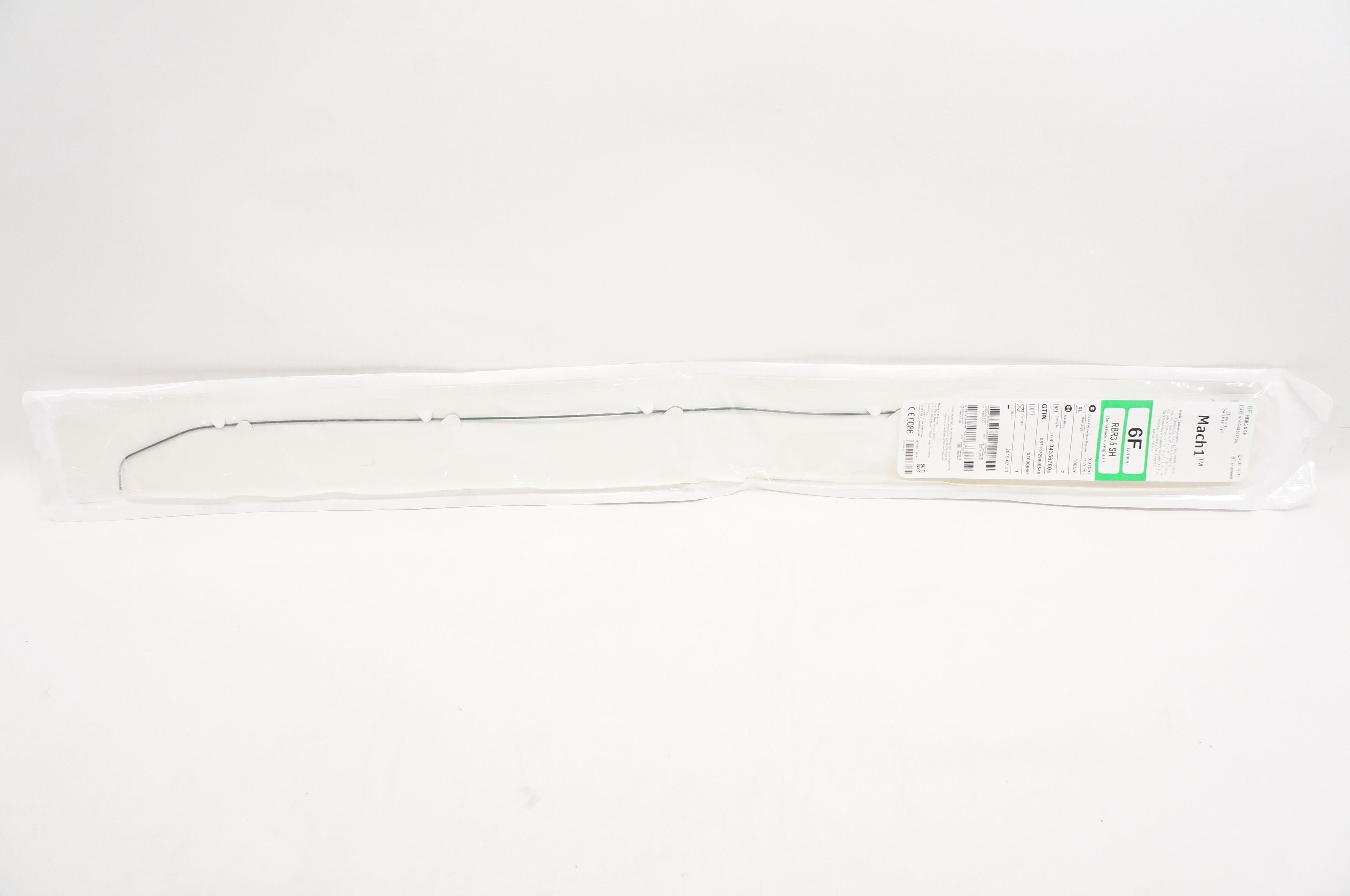 Boston Scientific 34356760 Mach1 RBR3.5 SH Guide Cath. 6Fr x 100cm (x)