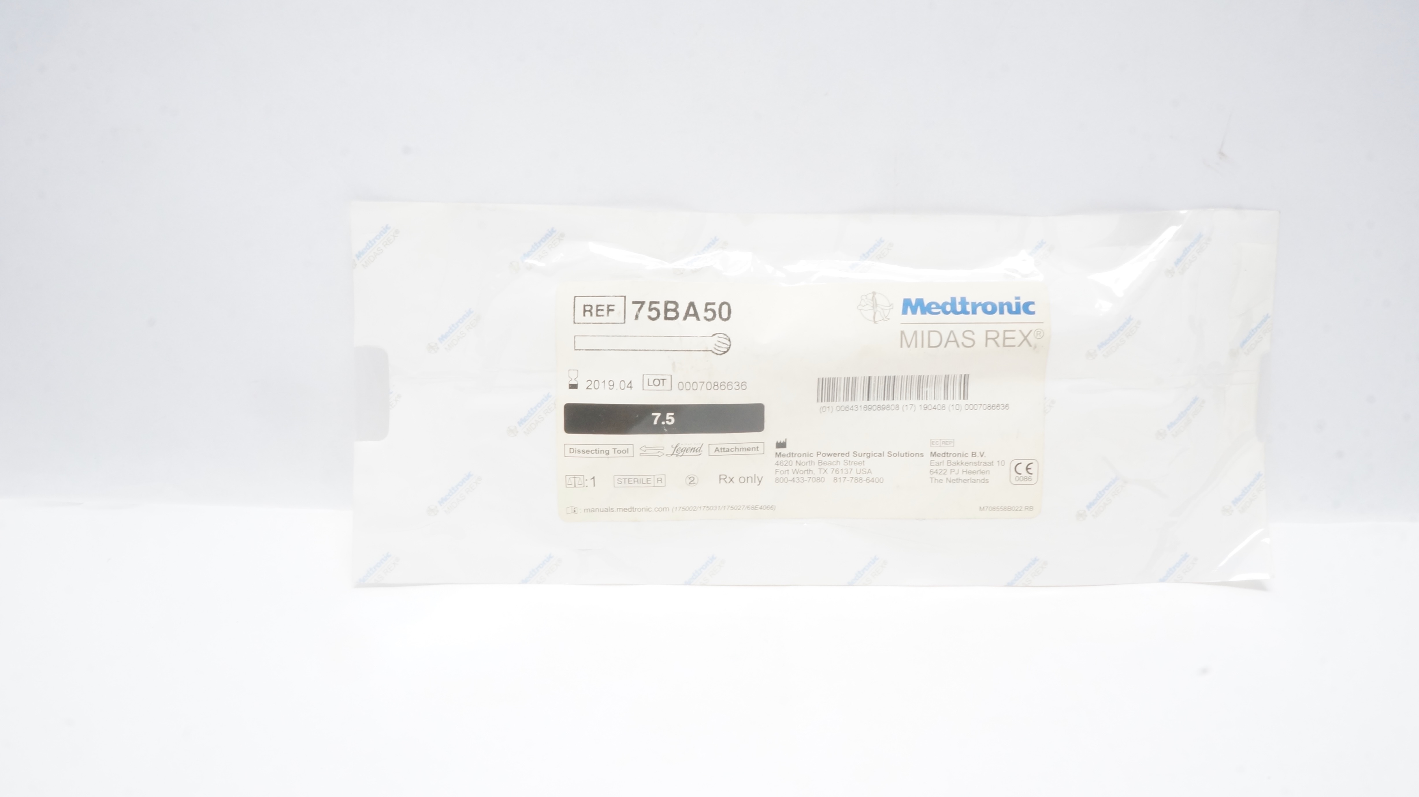 Medtronic 75BA50 Midas Rex 7.5 (x)