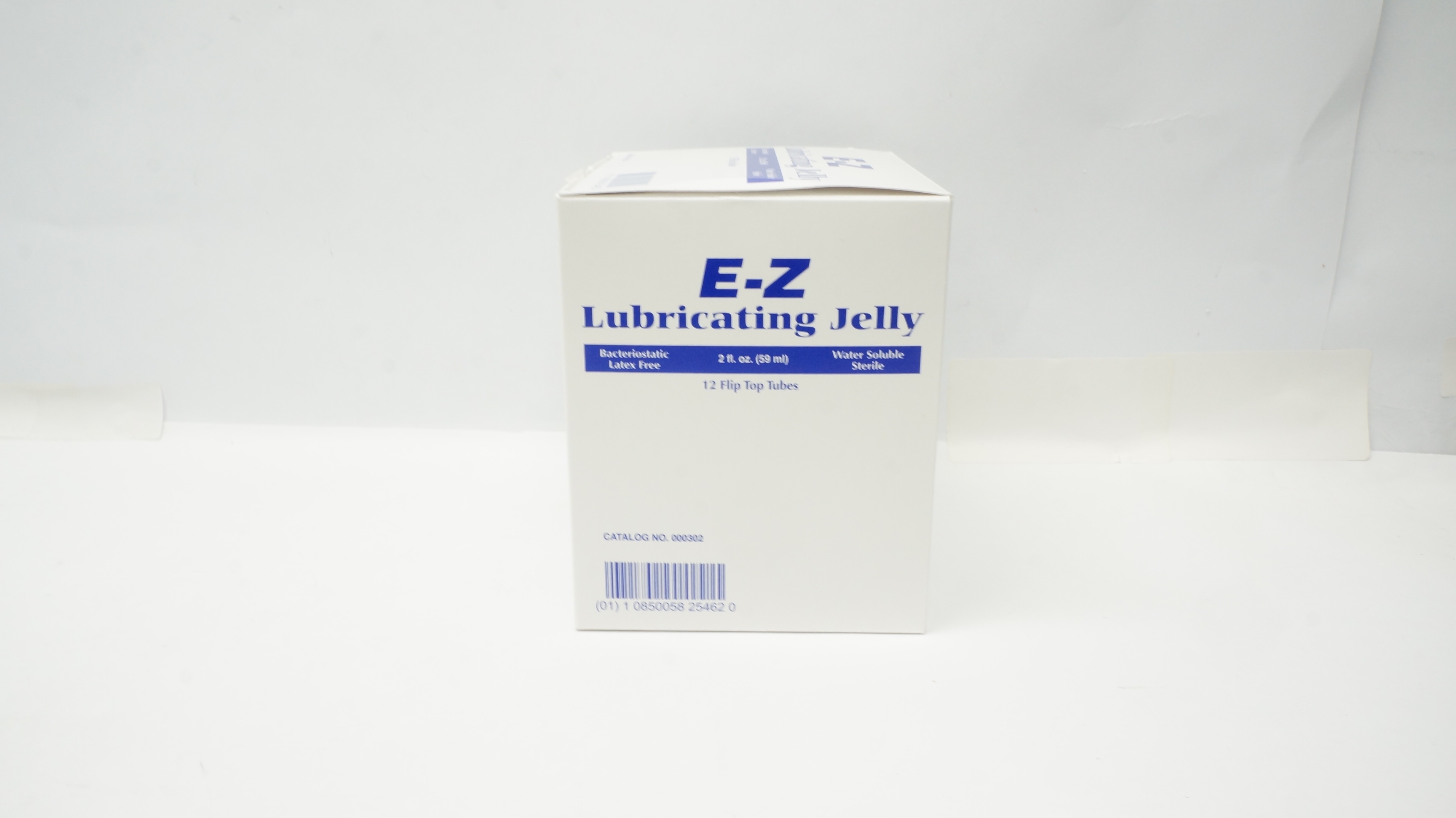 HR HealthCare 000302 E-Z Lubricating Jelly FLip Top Tubes 2fl.oz. - Box of 5