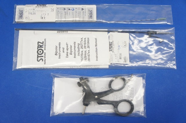 Karl Storz 31351R  ClickLine Dissecting & Grasping Forceps, jaws right angled