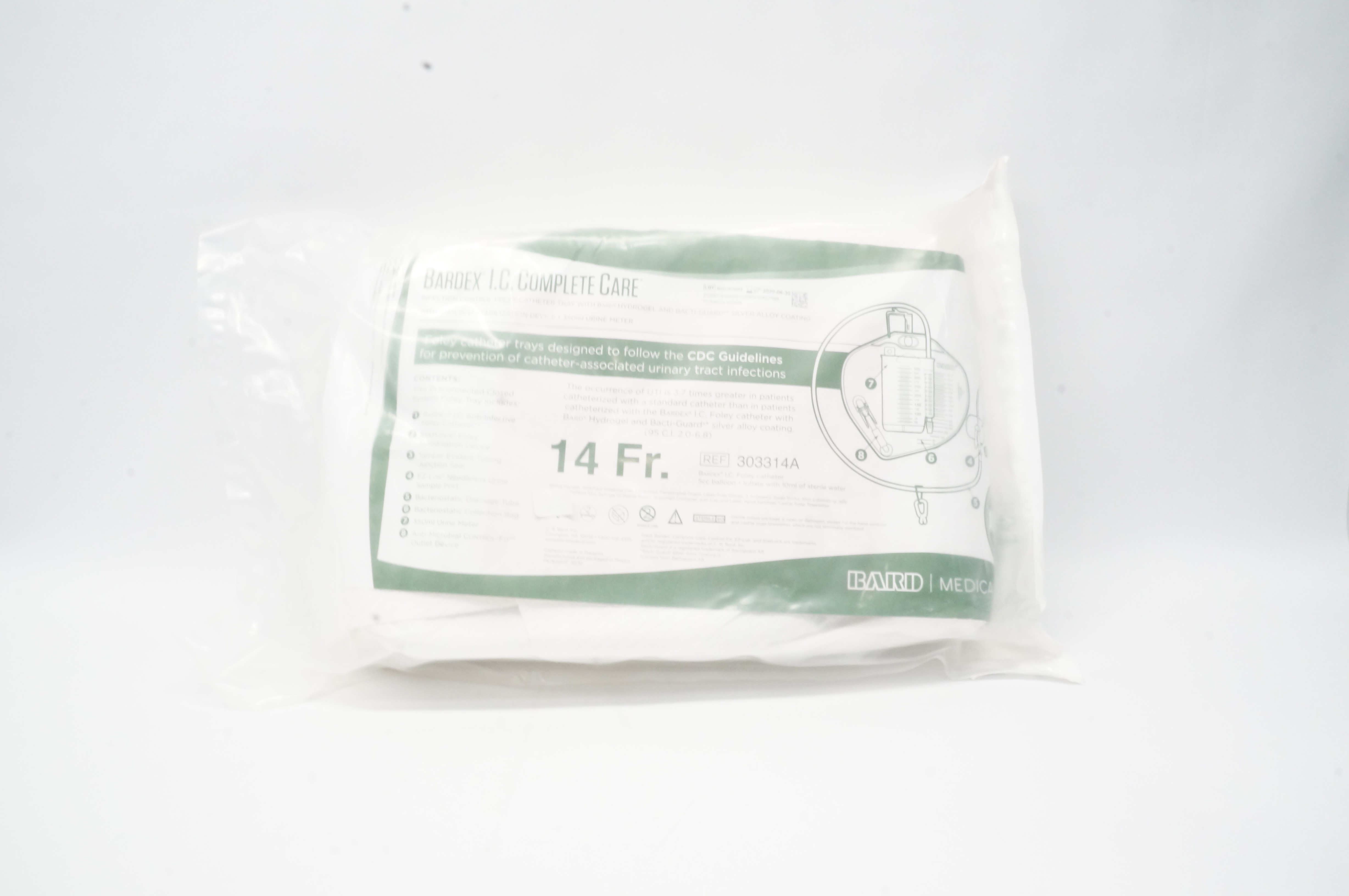 Bard 303314A Bardex I.C. Complete Care 14Fr (x)