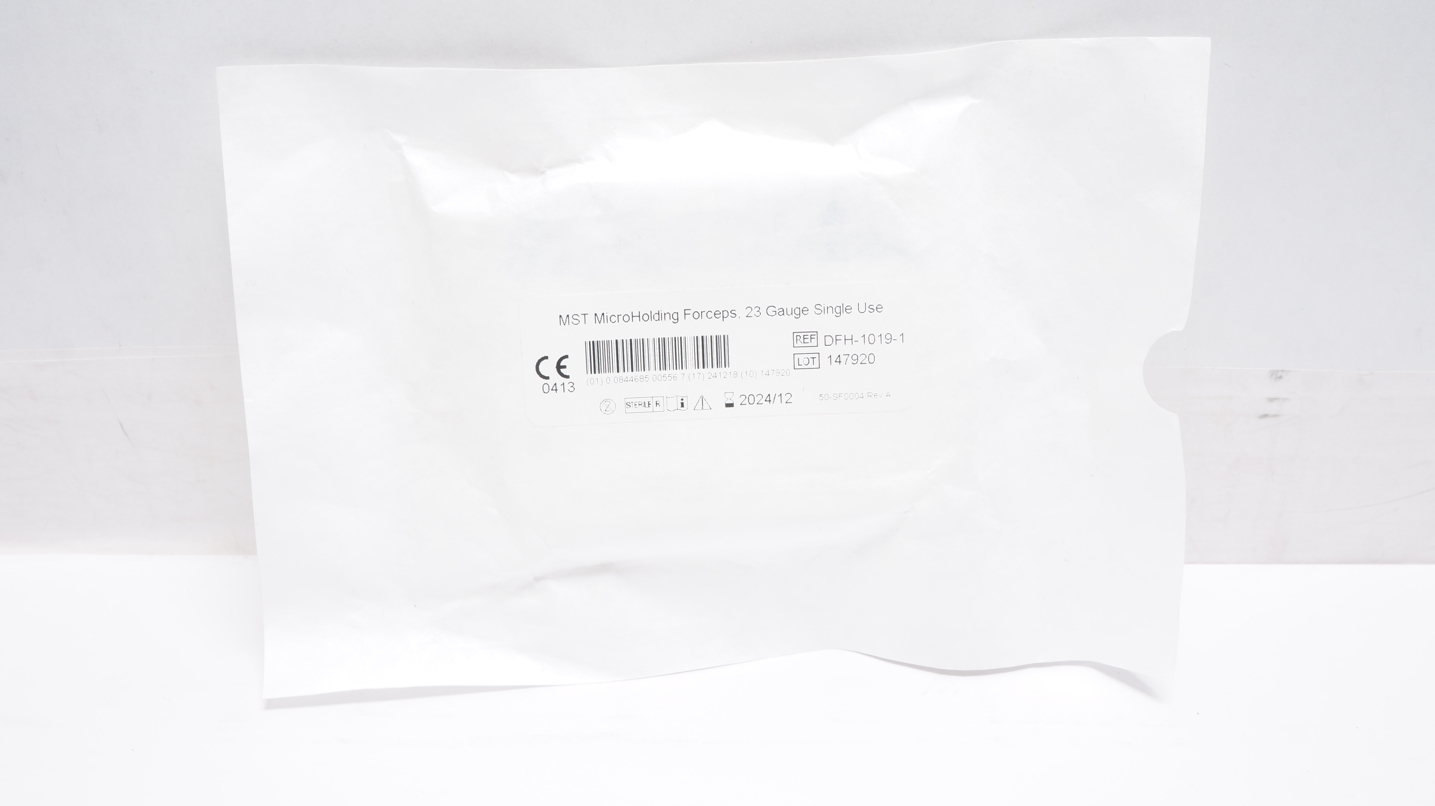 MicroSurgical Technology DFH-1019-1 MicroHolding Forceps, 23 Gauge