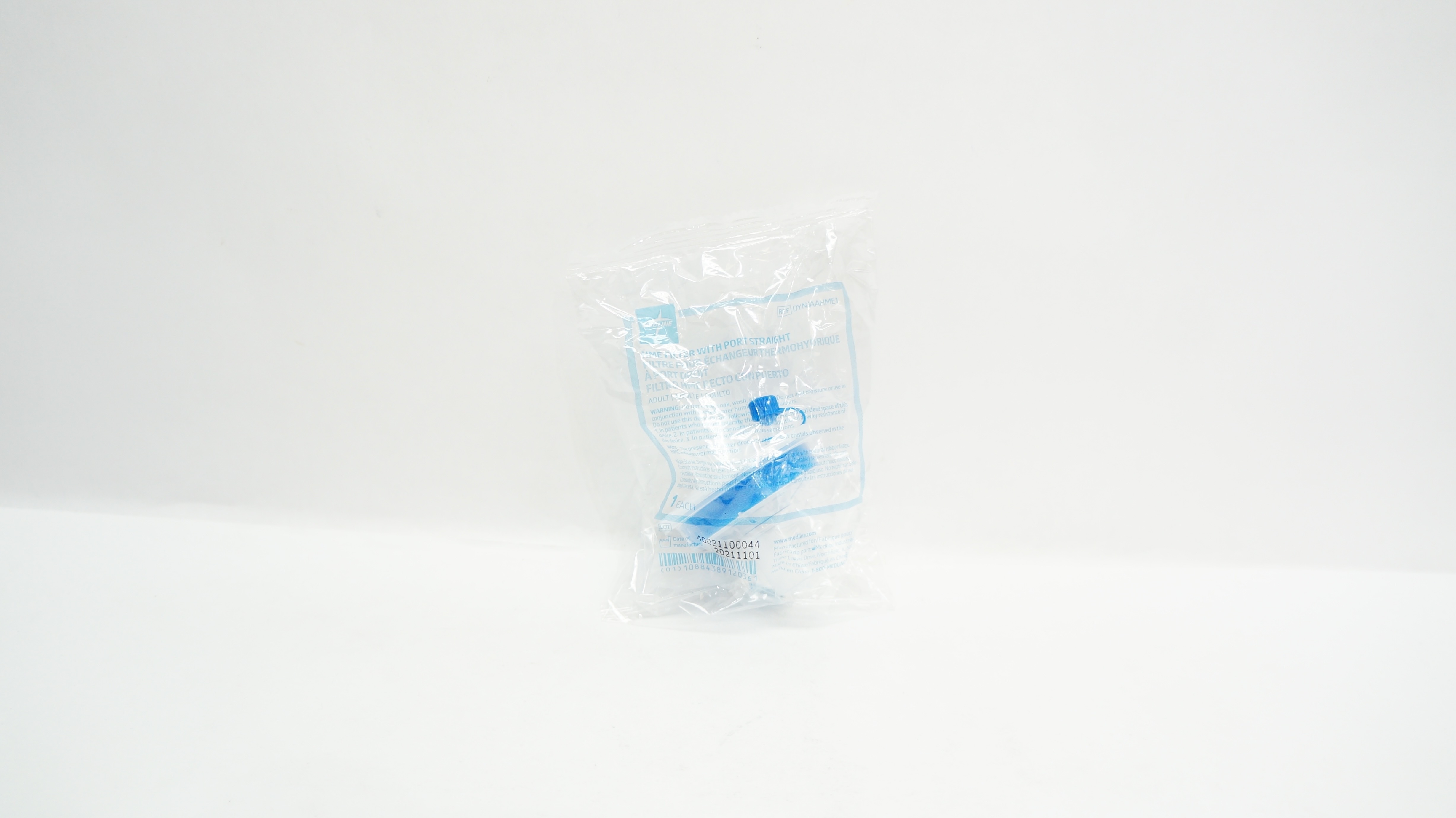Medline DYNJAAHME1 HME Filter with Port Straight