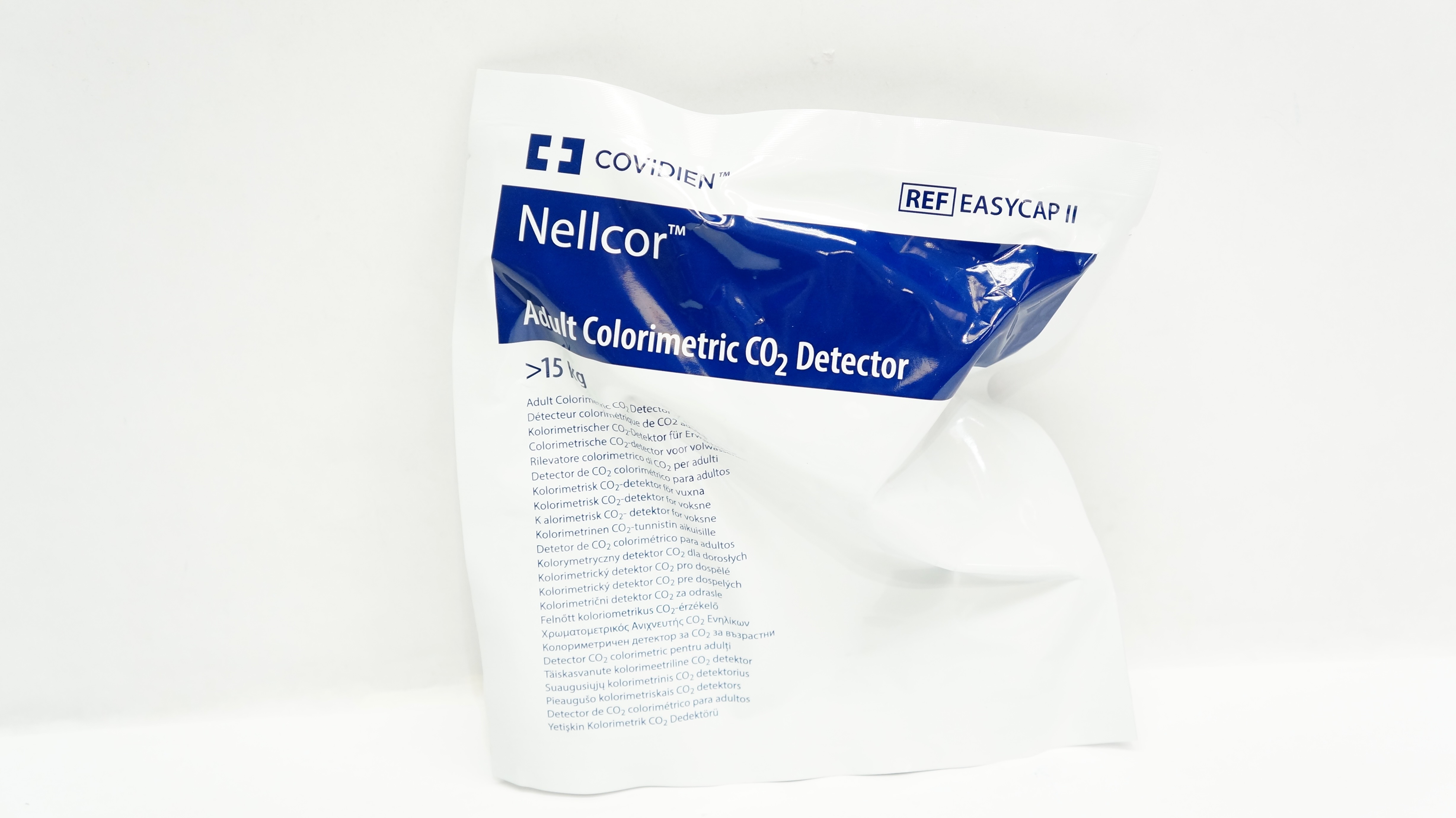 Covidien EASYCAPII Nellcor Adult Colorimetric CO2 Detector >15kg (x)