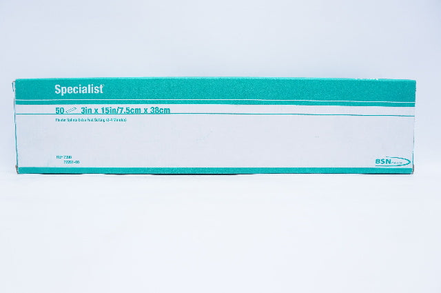 BSN Medical 7390 Specialist Plaster Splints Extra Fast 3inch x 15inch -Box of 50