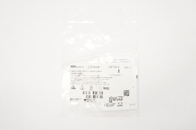 Biomet 14375-14 Cannulated Cortical Bone Screw 3.5mm x 14mm