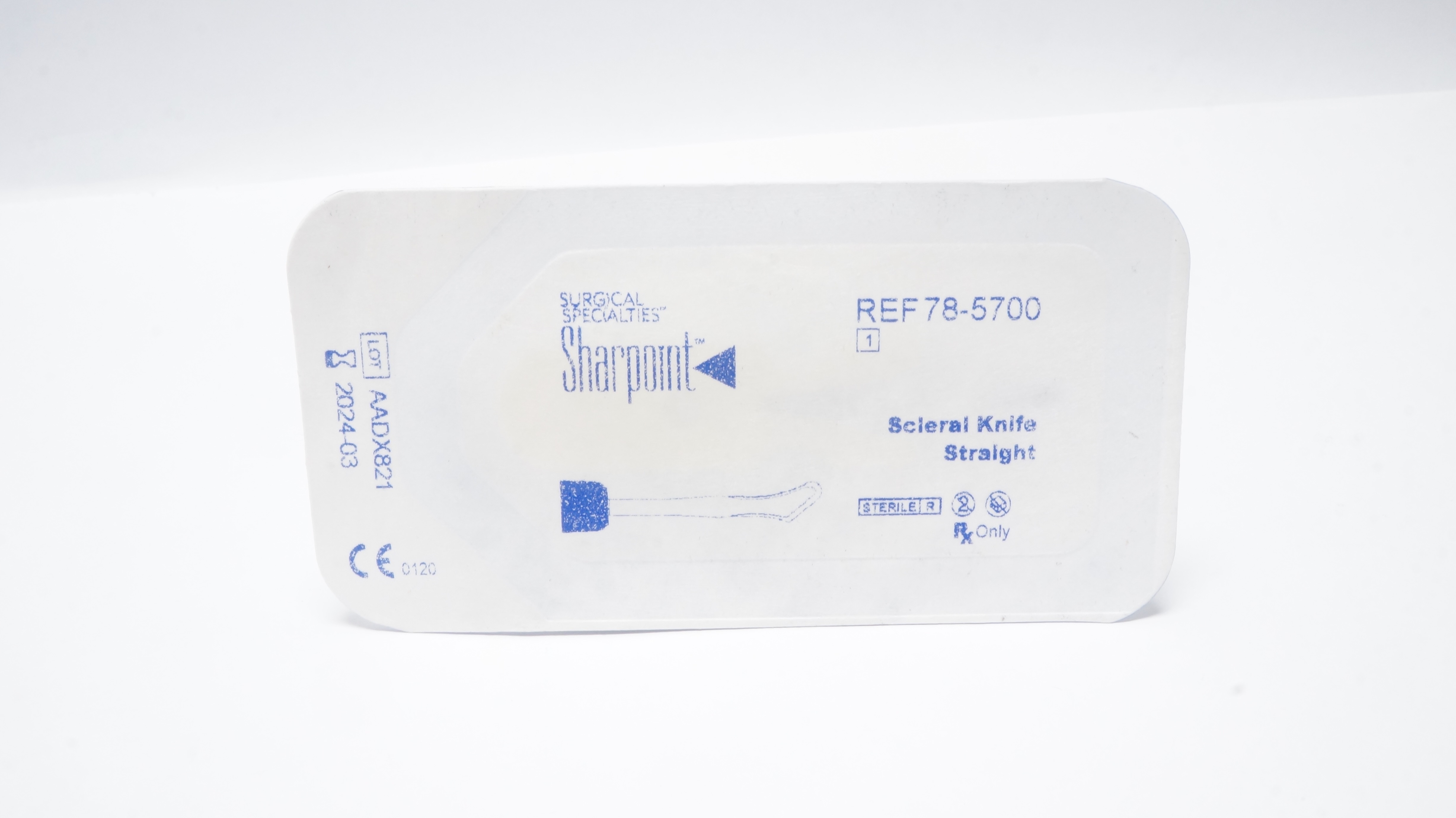 Surgical Specialties 78-5700 Sharpoint Scleral Knife Straight (x)