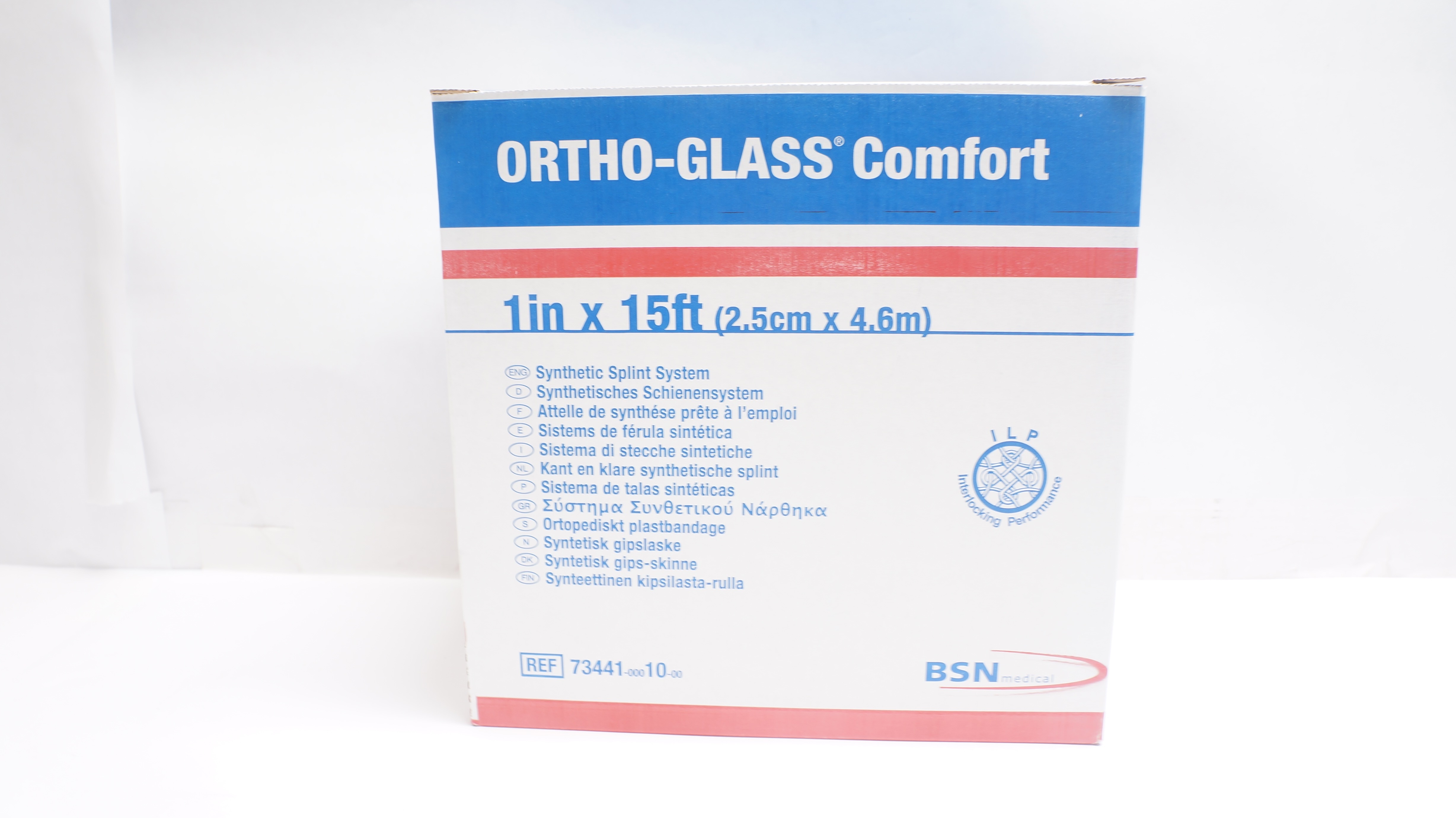 BSN 73441-000 10-00 Ortho-Glass Comfort 1In x 15Ft Synthetic Splint System