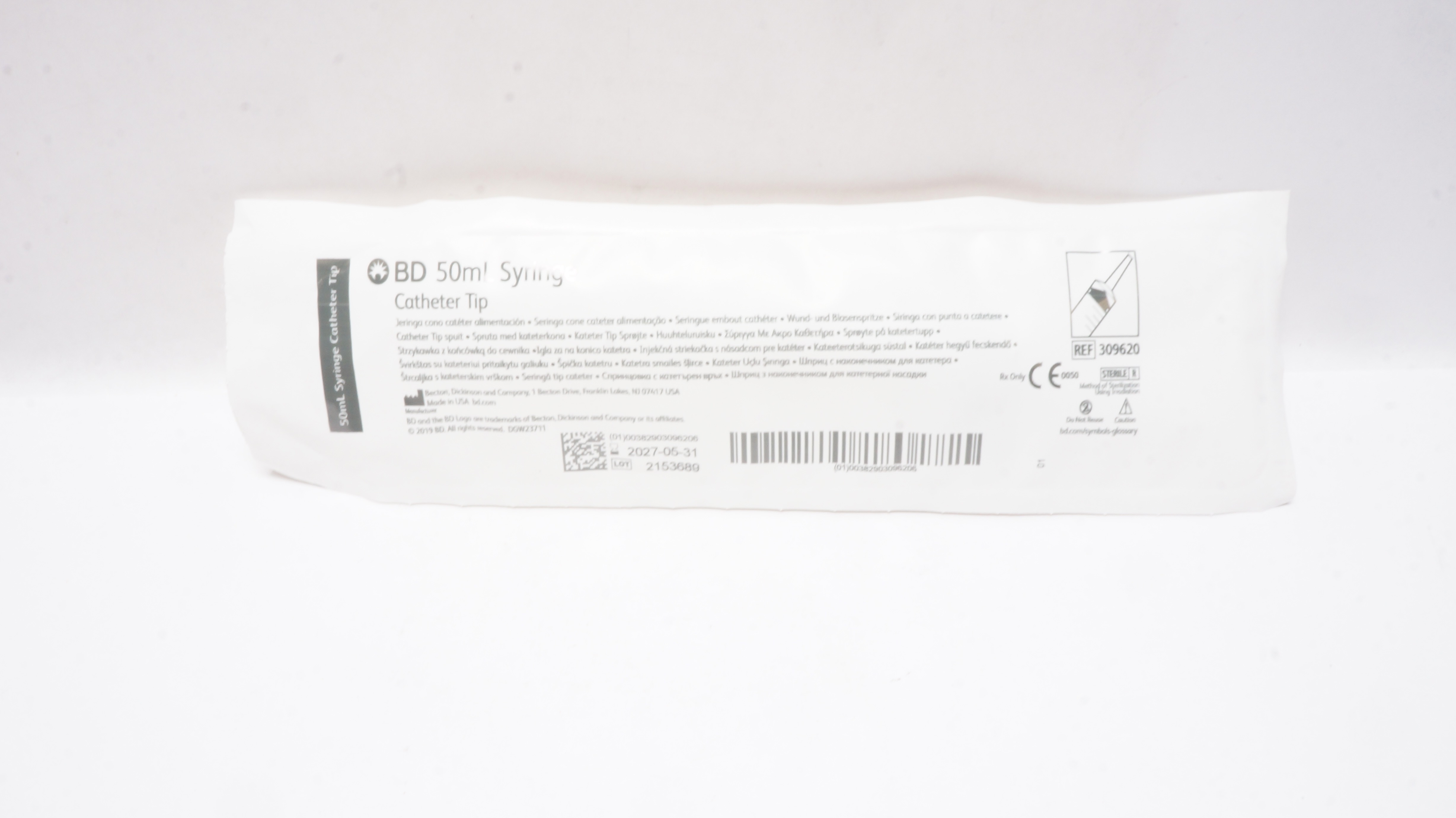 BD 309620 50ml Syringe Cath. Tip