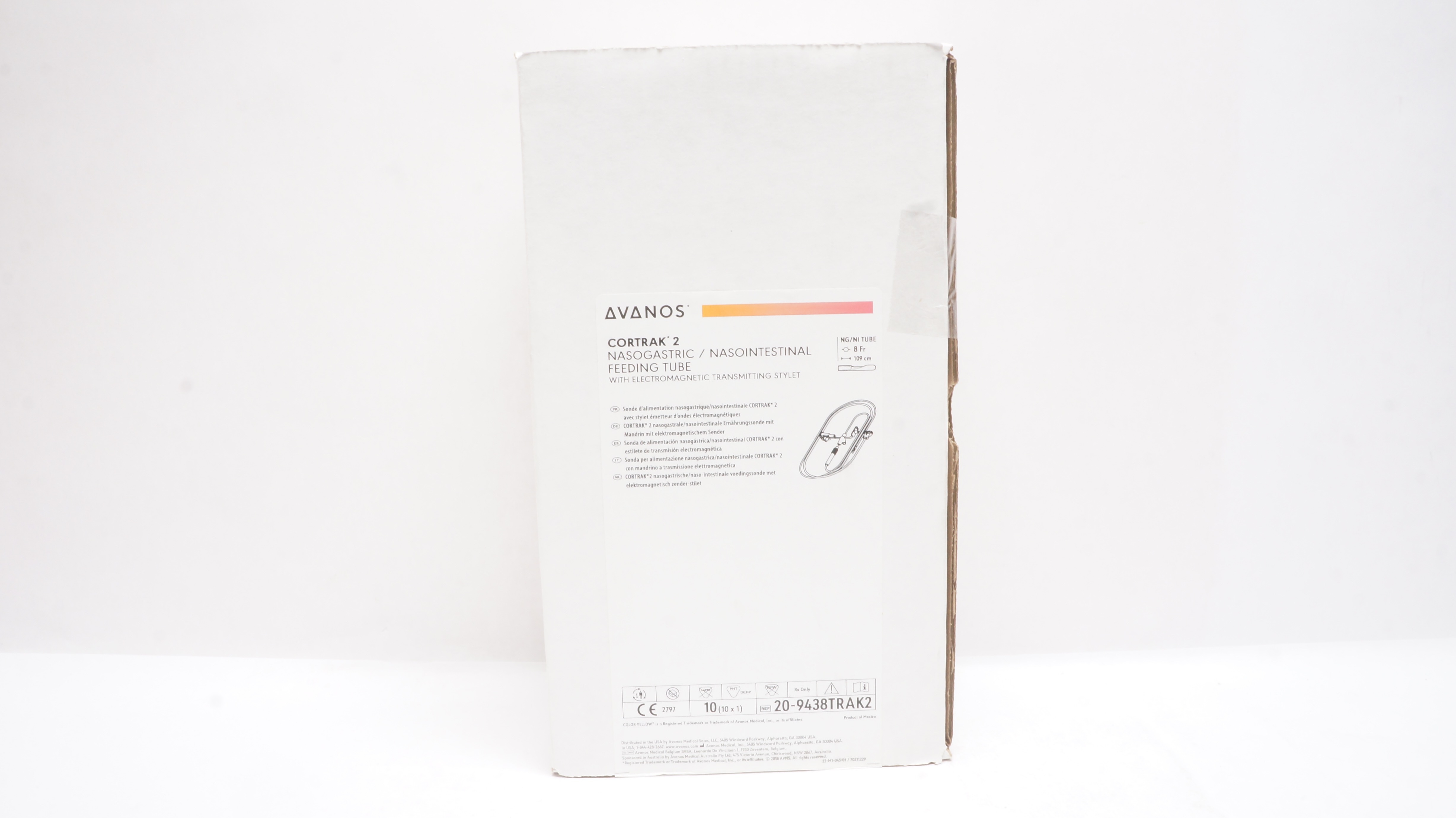 Corpak 20-9438TRAK2 Cortrak 2 Enteral Access System 8FR x 109cm  - Box of 10