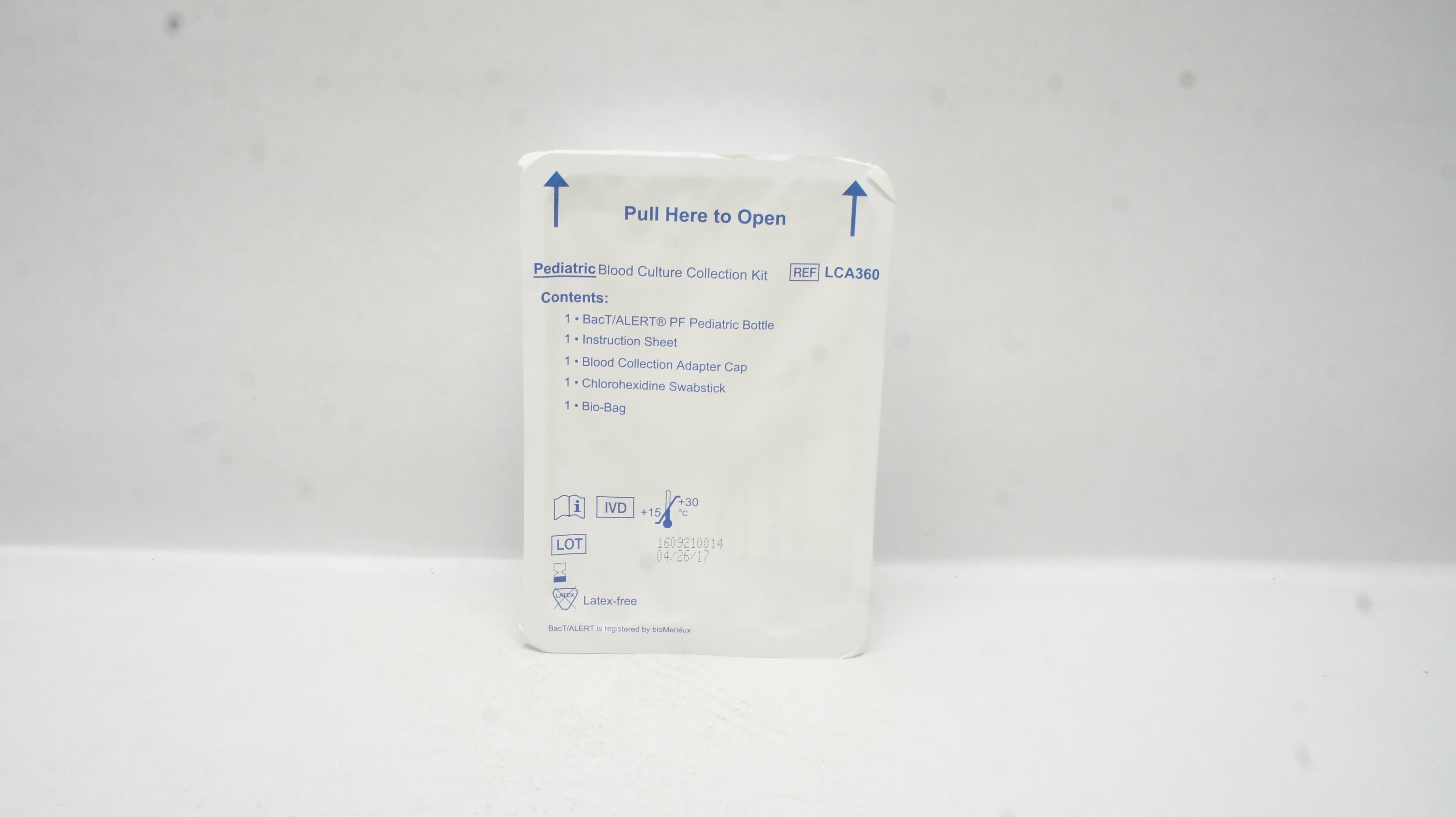 BioMerieux LCA360 BacT/ALERT Pediatric Blood Culture Collection Kit (x)