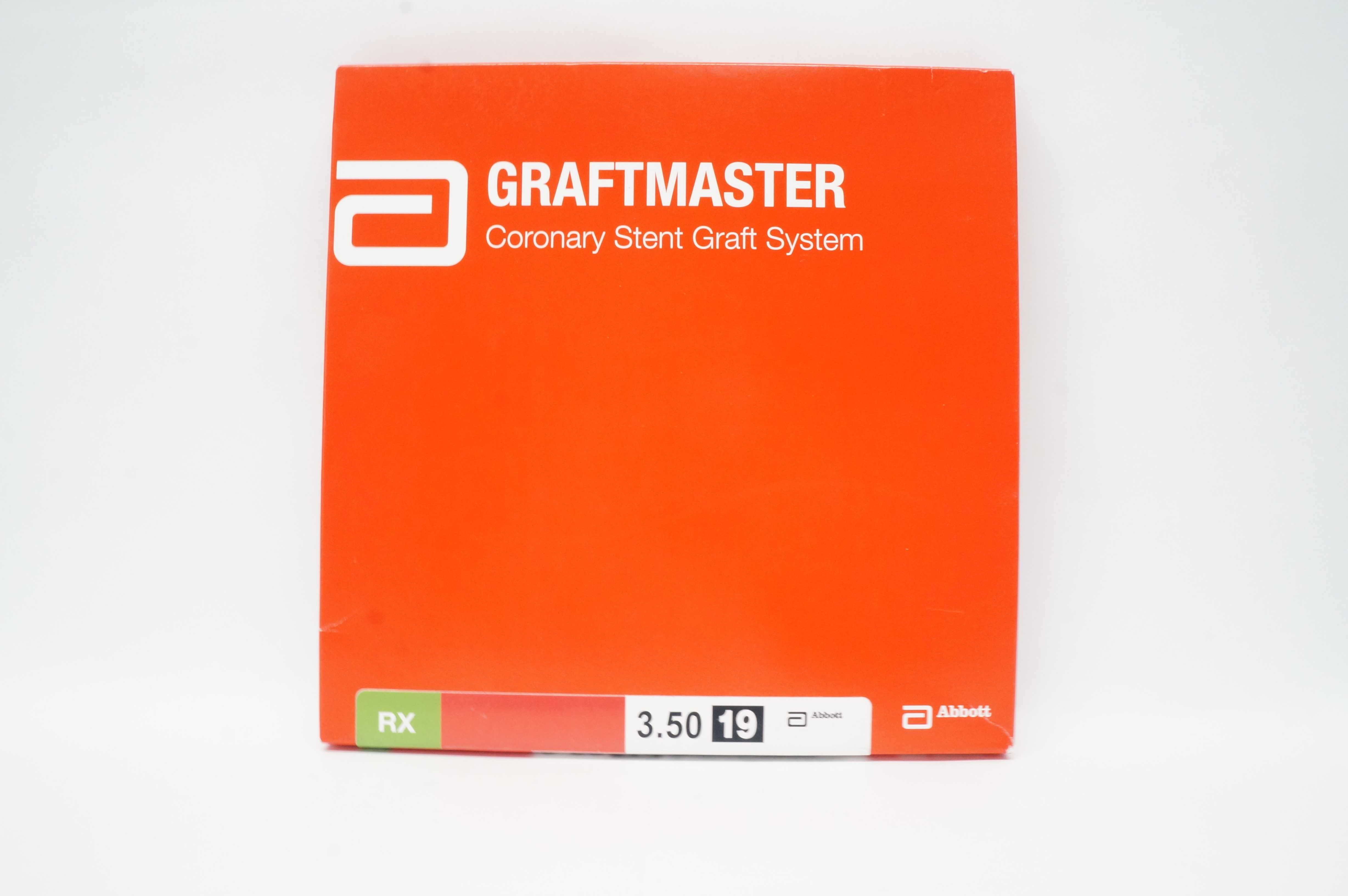 Abbott 1012581-19 GRAFTMASTER Coronary Stnt. Graft System 3.50mm x 19mm (x)
