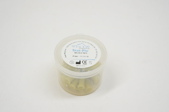 Vista Dental Products 312103 Stat-Flo Brush Tips - Box of 25