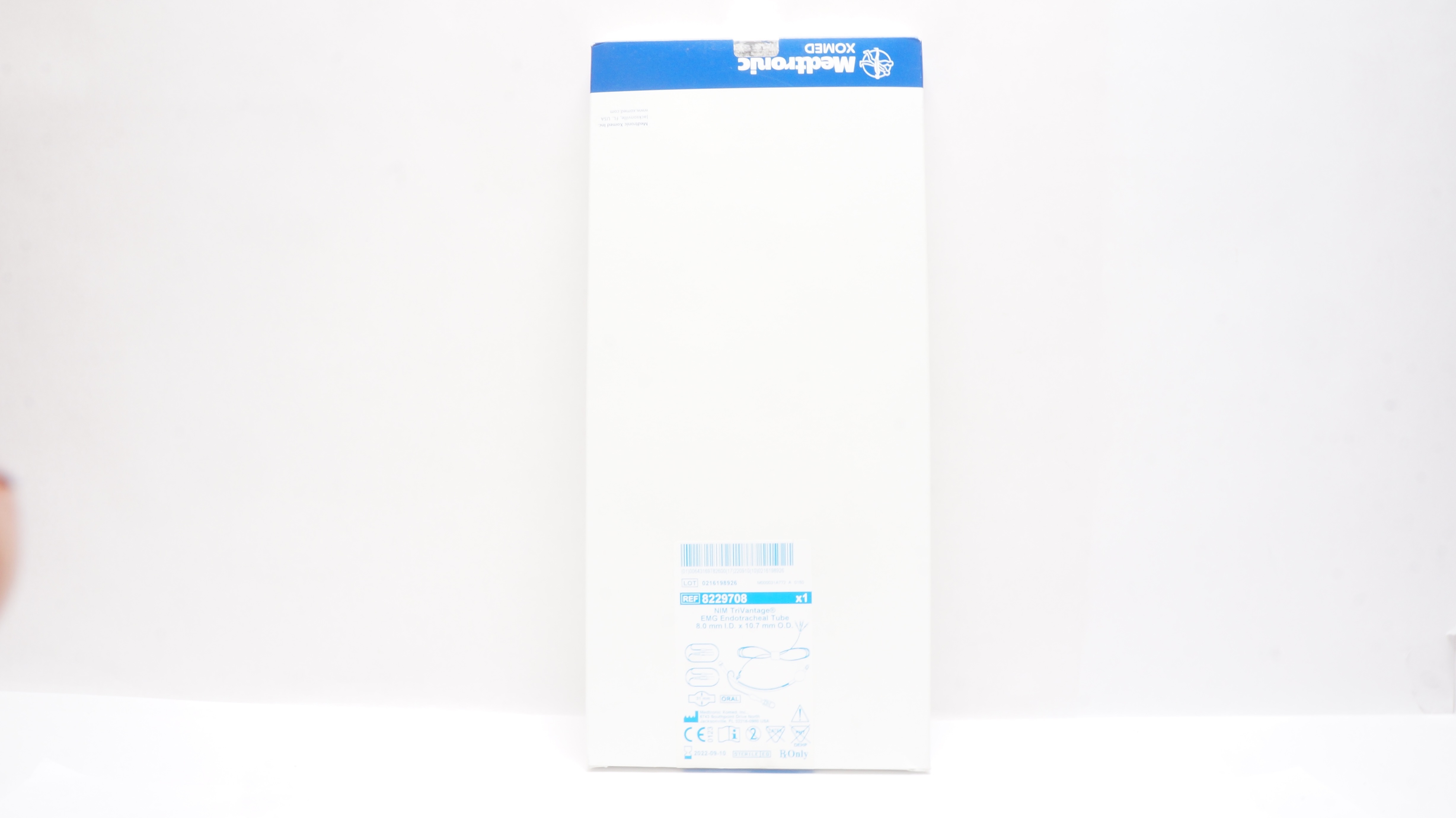 Medtronic 8229708 NIM TriVantage EMG Endotracheal Tube 8.0mm ID x 10.7mm OD (x)