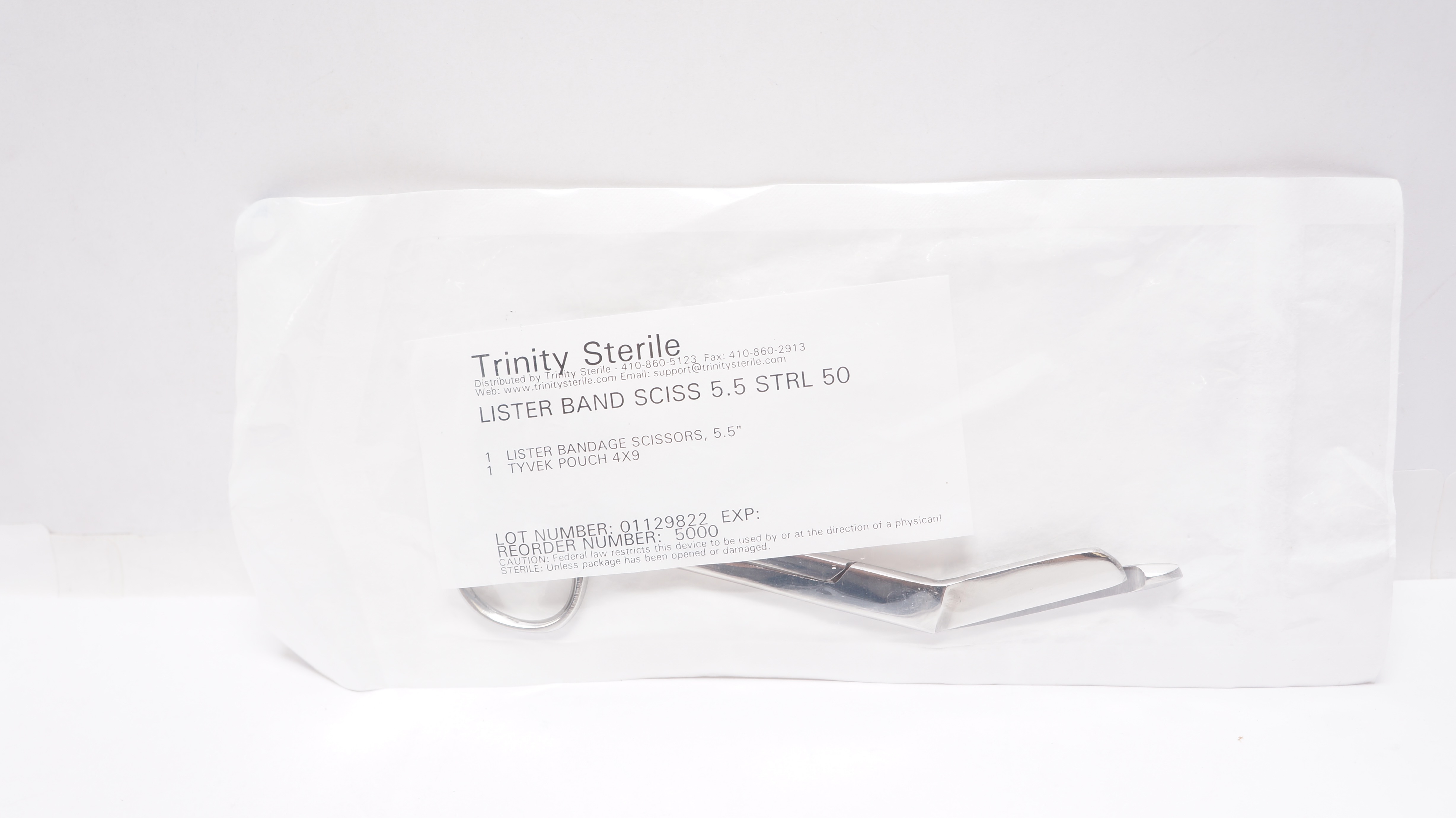 Trinity 5000 Lister Band Sciss 5.5 STRL 50