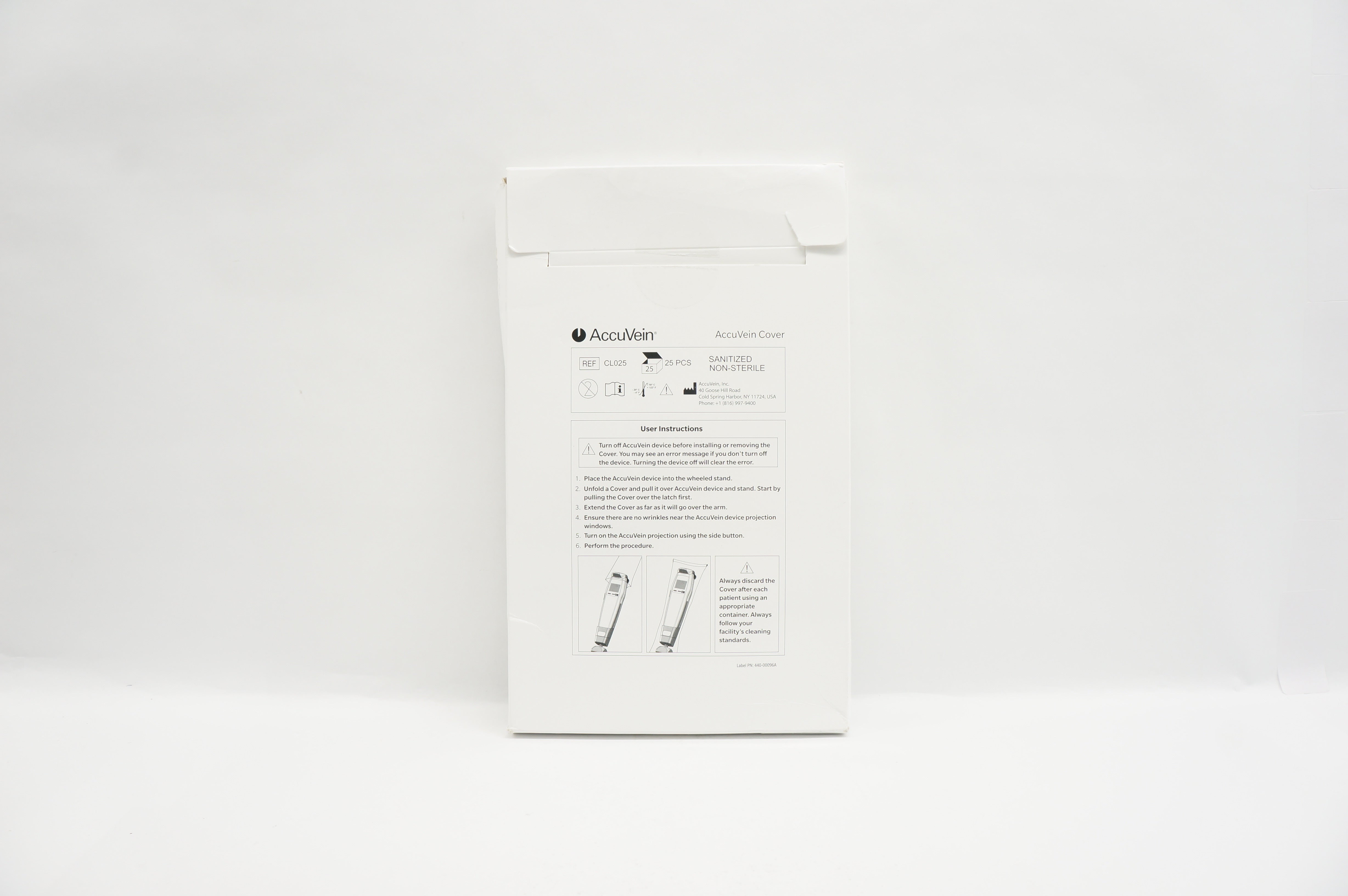 AccuVein CL025 Protective Cover - Box of 25 (x)