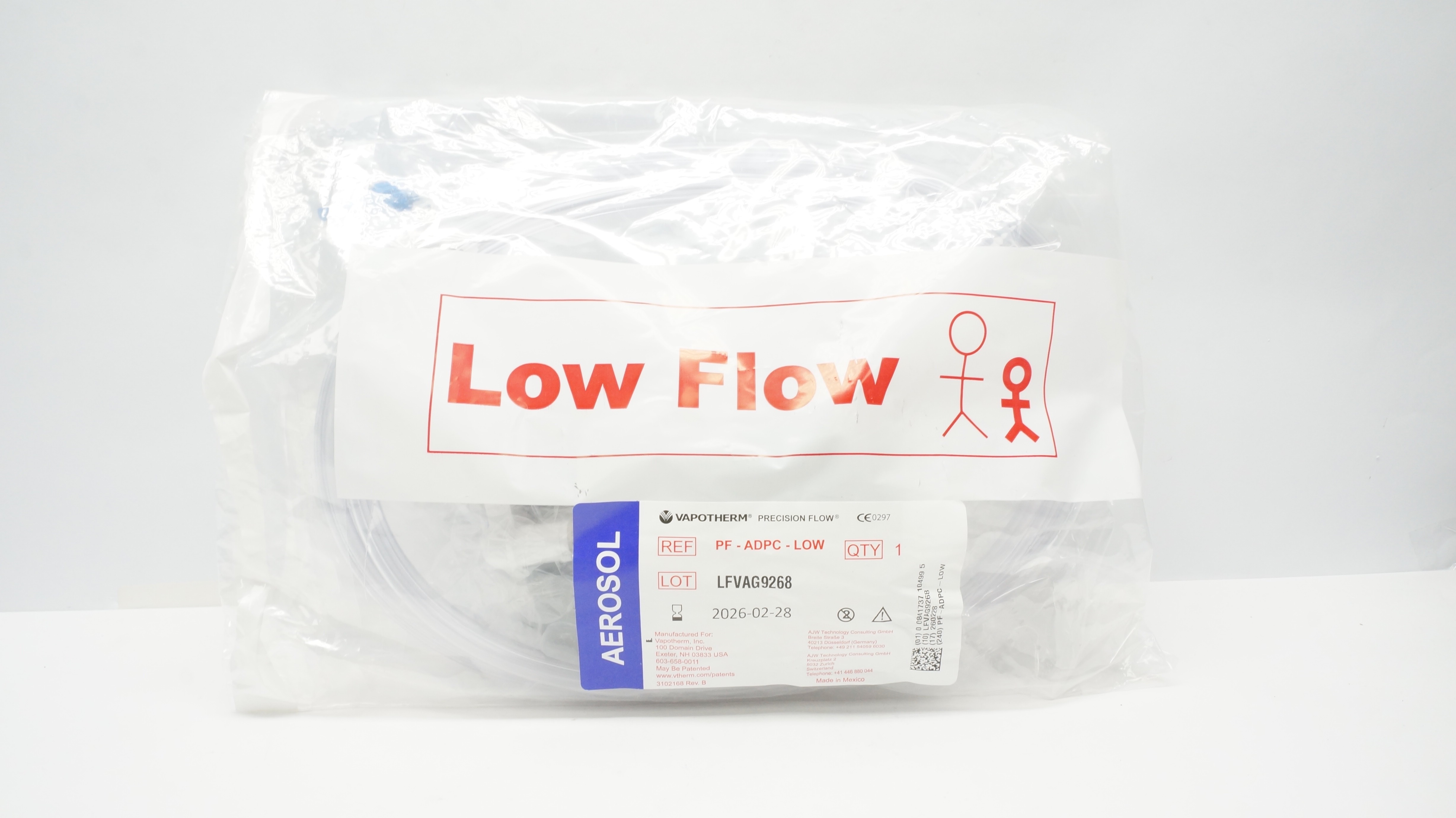 Vapotherm PF-ADPC-LOW Aerosol Low Flow Disposable Patient Circuit