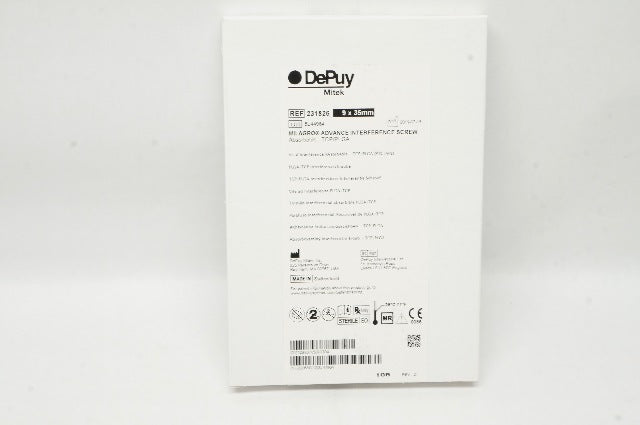 DePuy 231826 Milagro Advance Interference Screw 9 x 35mm (x)