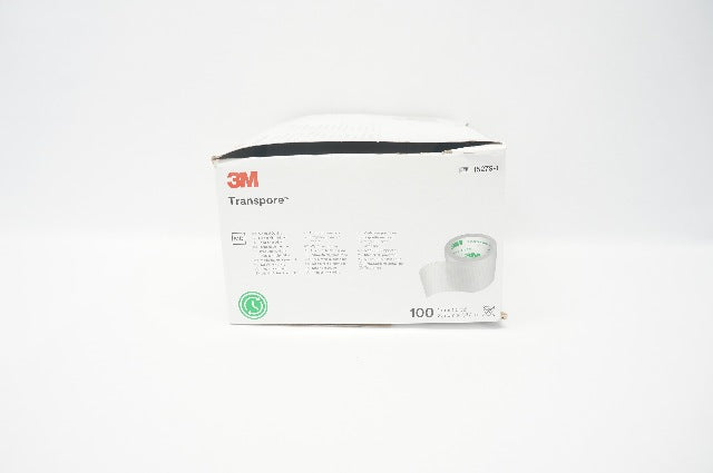 3M 1527S-1 Transpore Surgical Tape 1inch x 1.5yd - Box of 59