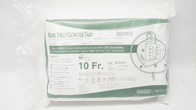 Bard 942210 Lubri-Sil Foley Cath. Tray 10 Fr.