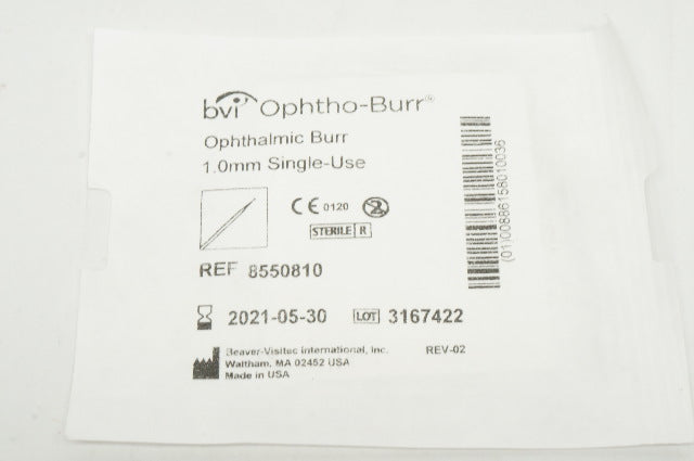 Bvi Beaver 8550810 Ophthalmic Burr 1.0mm (x)