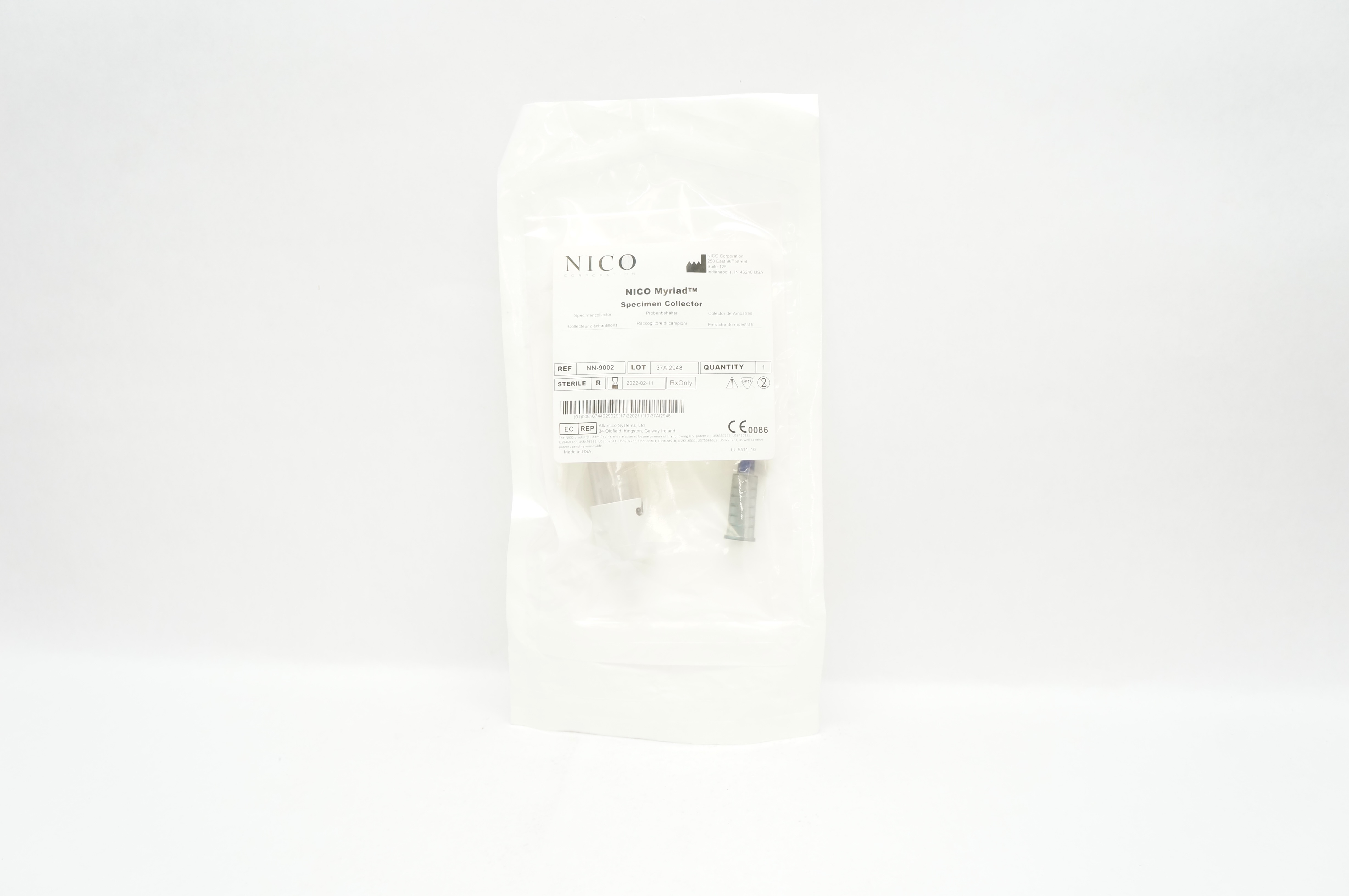 Nico NN-9002 Myrad Specimen Collector (x)