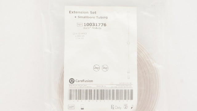 CareFusion 10031776 Alaris Extension Set Smallbore Tubbing 234 inch 12ml