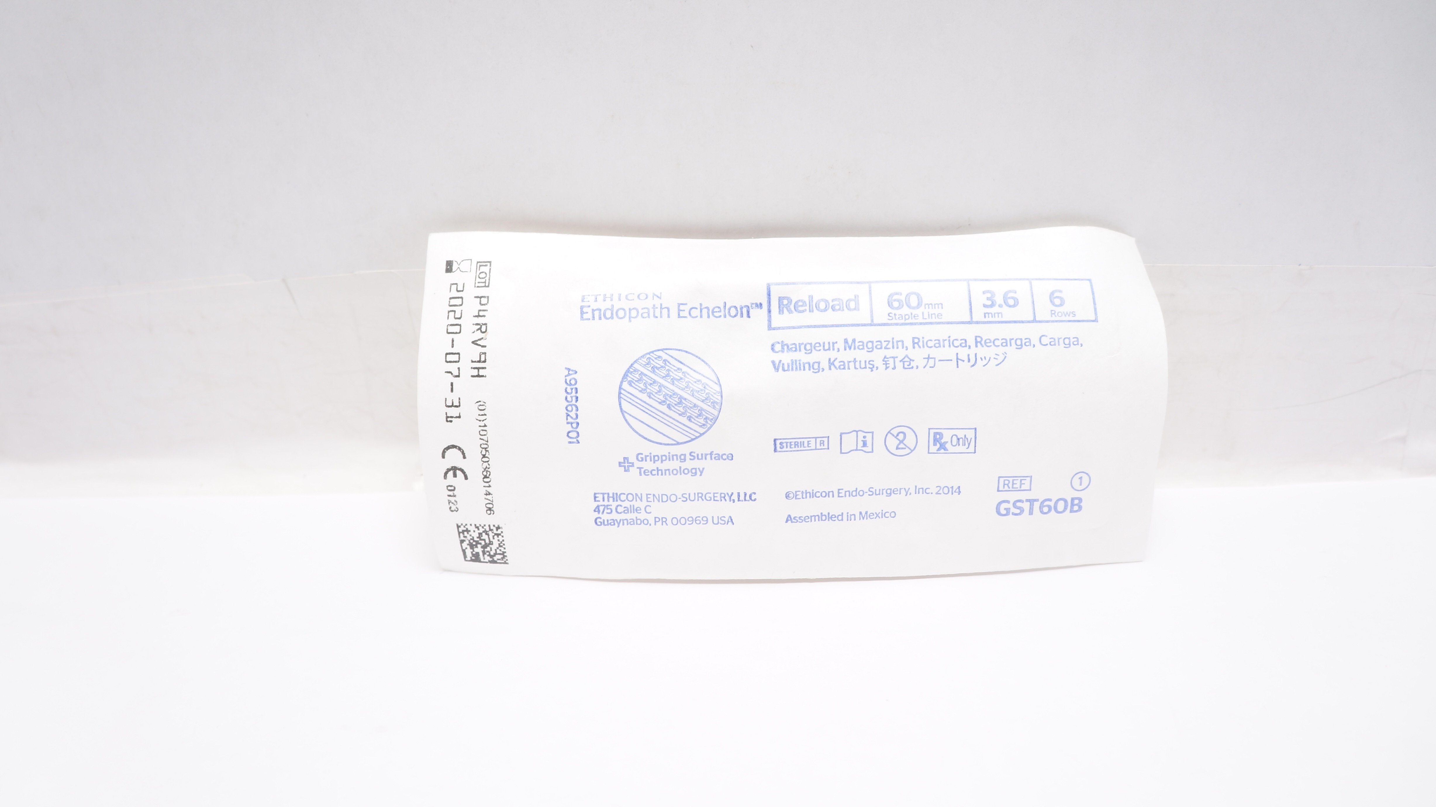 Ethicon GST60B Echelon Endopath Reload 60mm x 3.6mm 6 Rows (x)