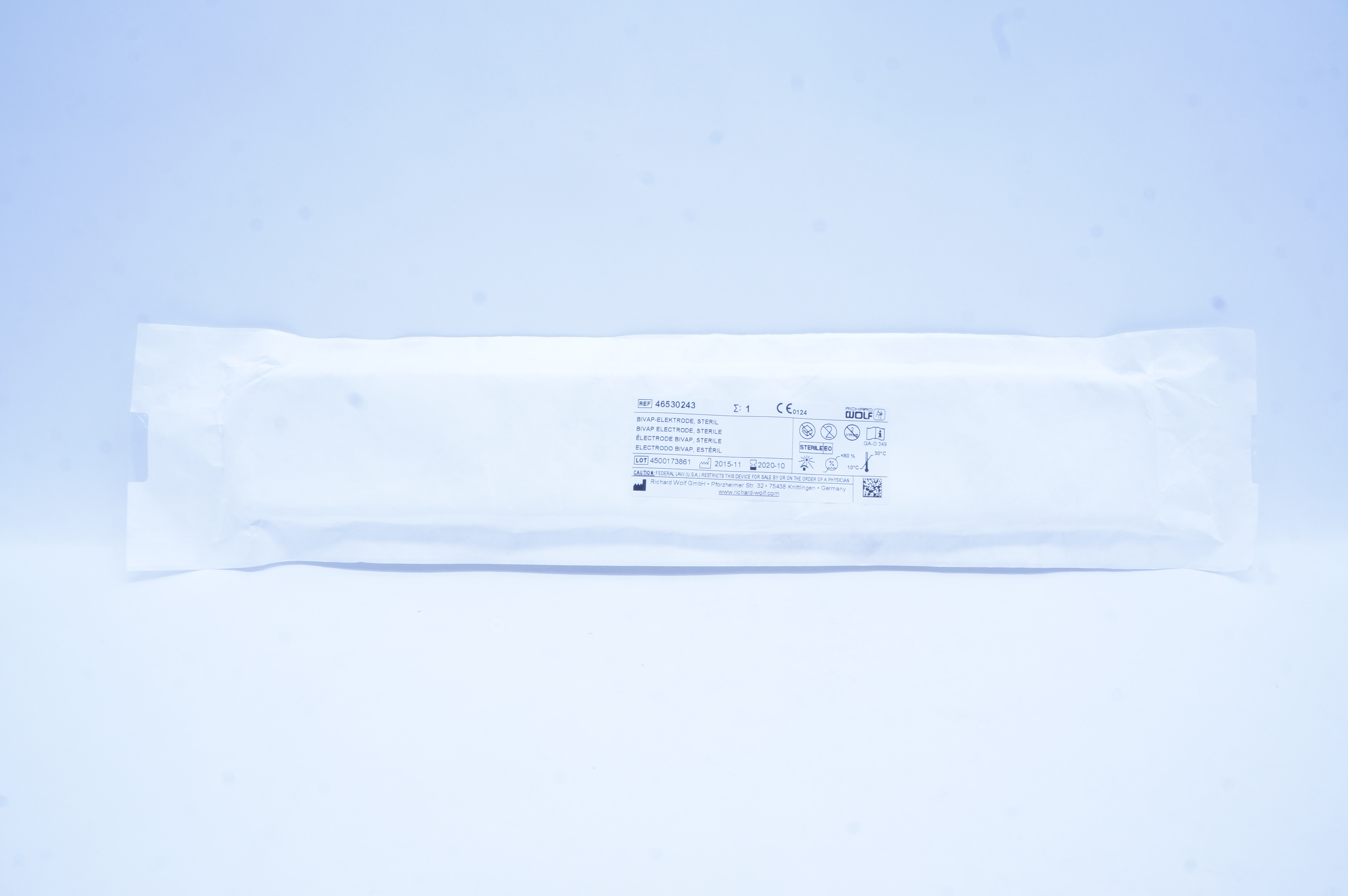 Richard Wolf 46530243 BIVAP-electrode, Sterile (x)
