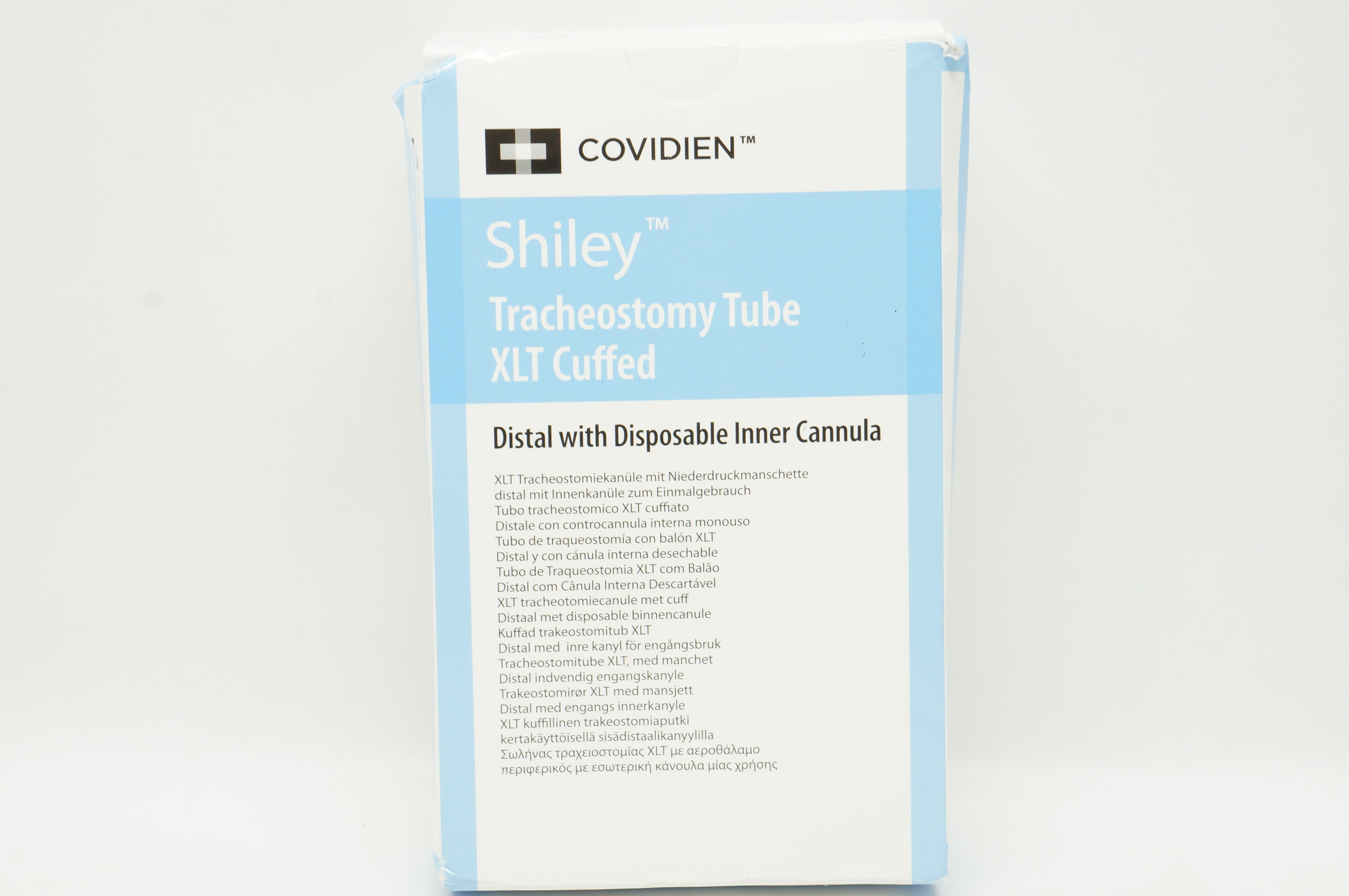 Covidien 60XLTCD Shiley Tracheostomy Tube XLT Cuffed 6.0 ID x 11.0 OD x 31.3mm