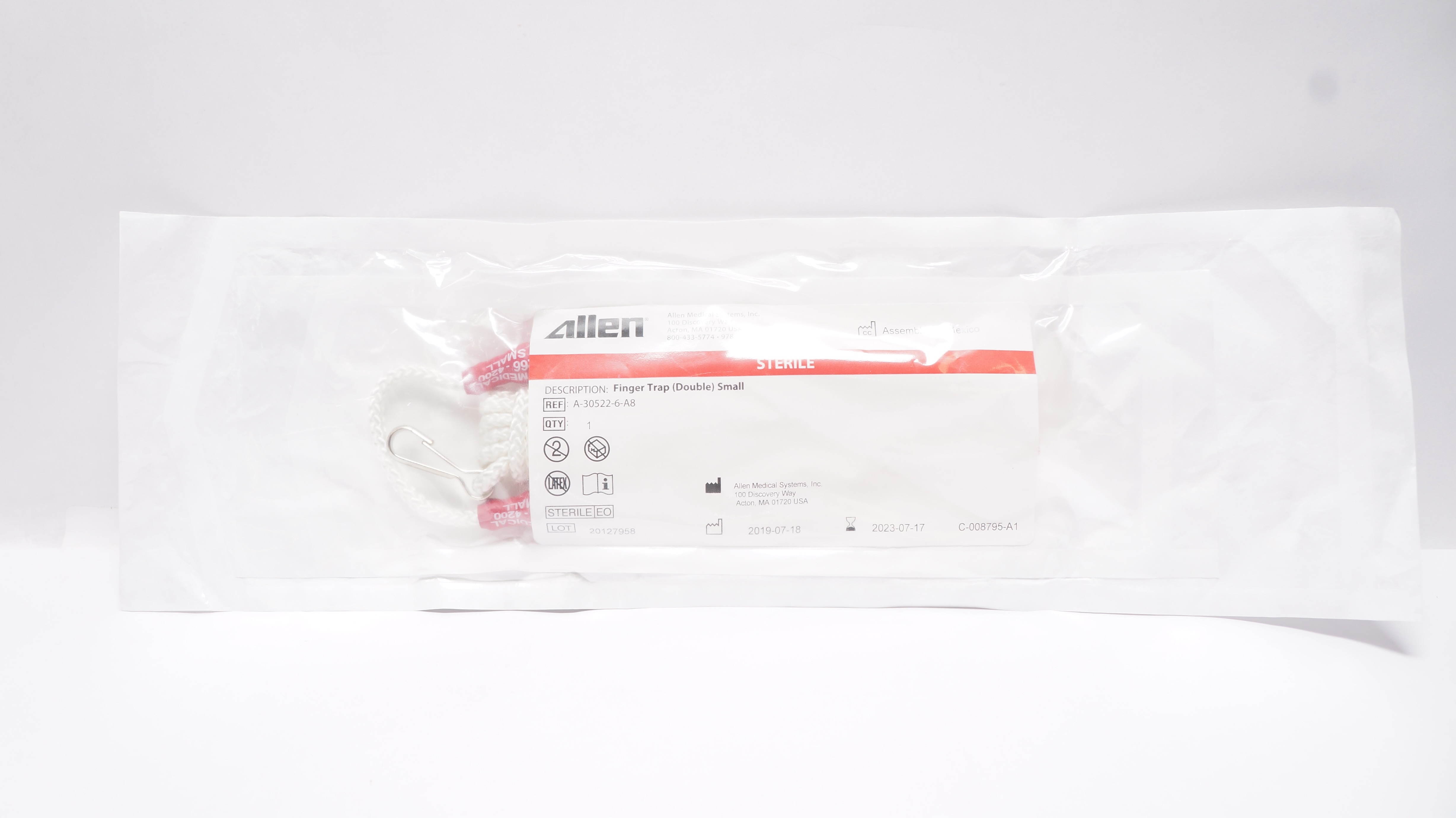 Allen Medical A-30522-6-A8 Finger Trap Small (x)