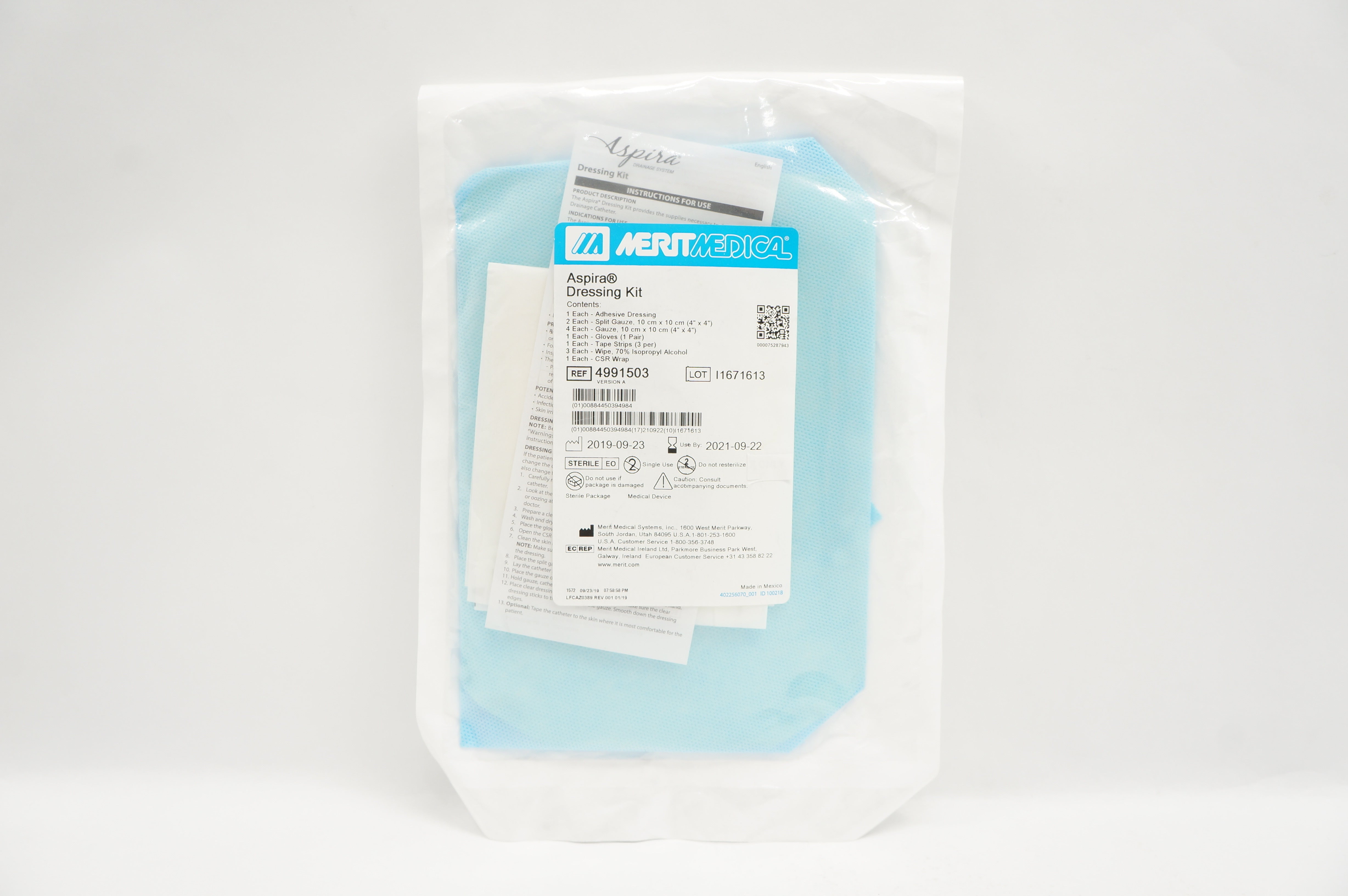 Merit Medical 4991503 Aspira Dressing Kit (x)