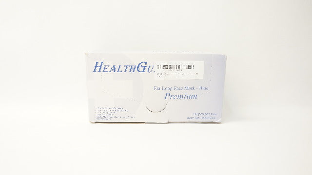 Health Guard MKHGBL Ear Loop Face Mask- Blue - Box of 50