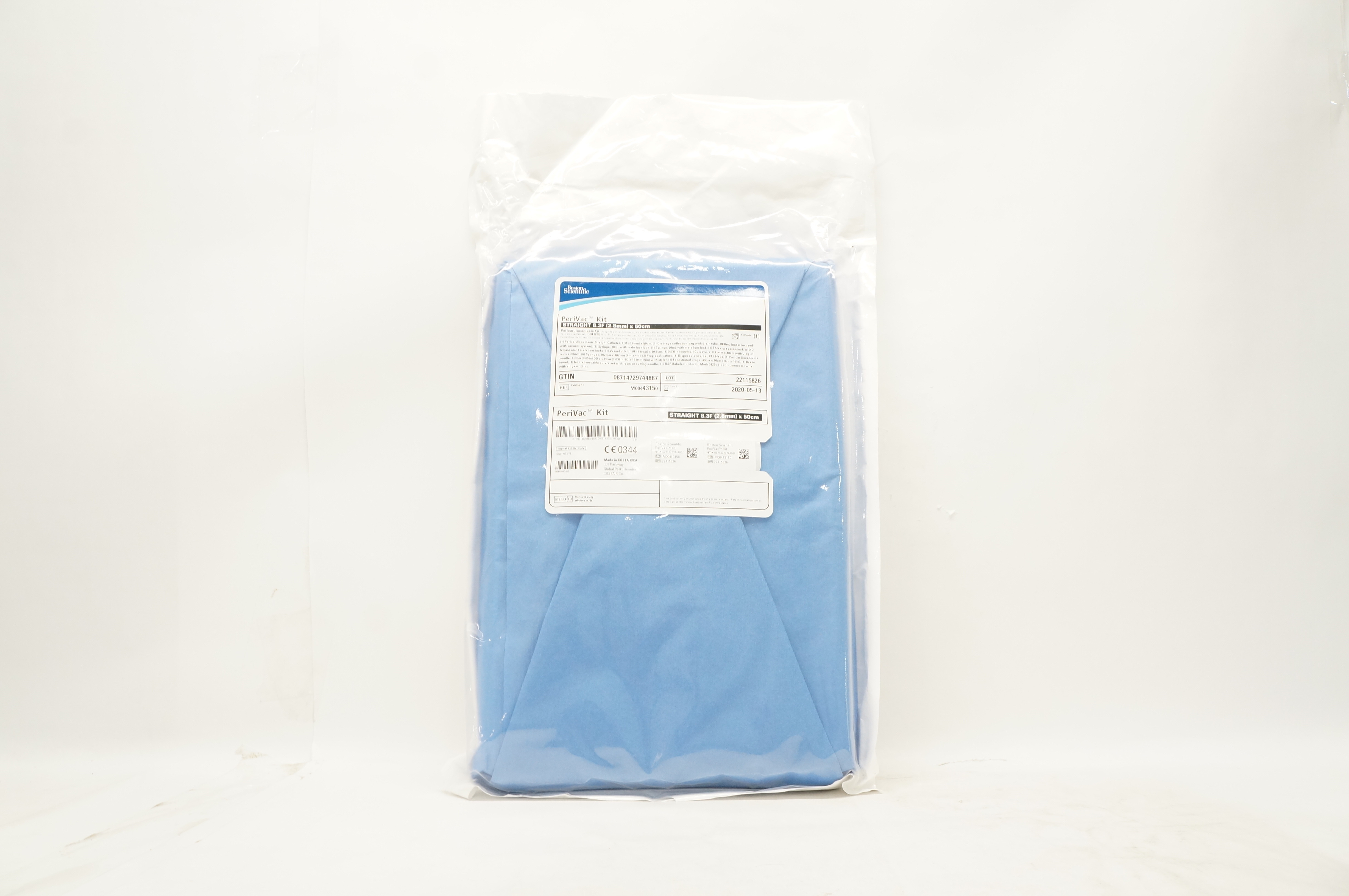 Boston Scientific 4315 Pericardiocentesis Kit Straight 8.3F x 50cm (x)