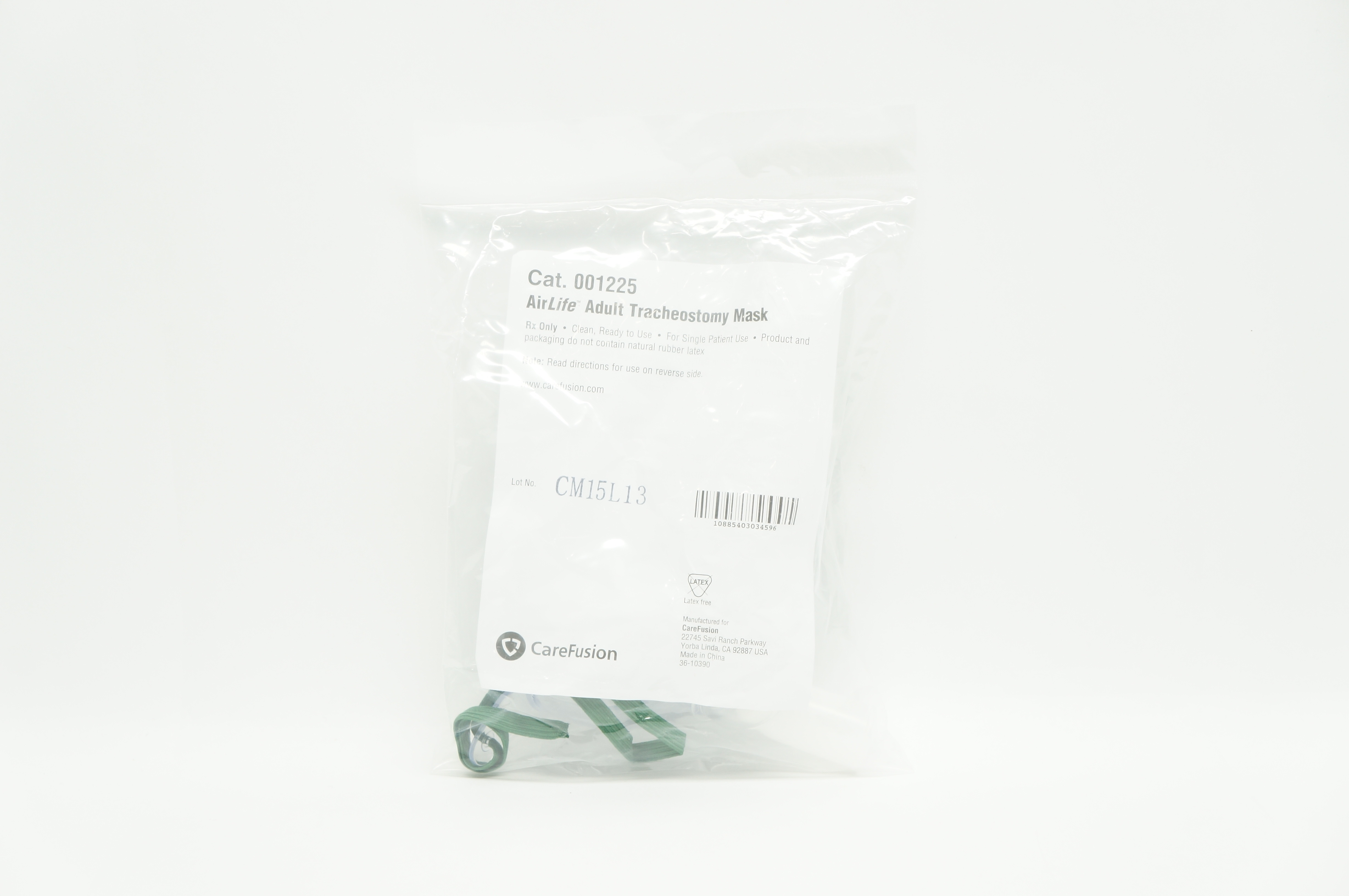 CareFusion 001225 AirLife Adult Tracheostomy Mask