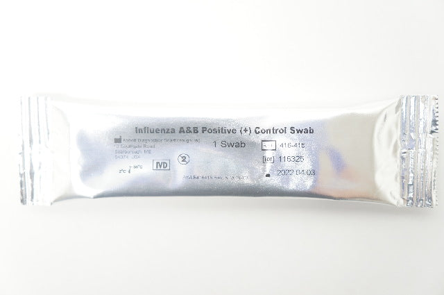 Abbott 416-415 Influenza A&B Positive Control Swab