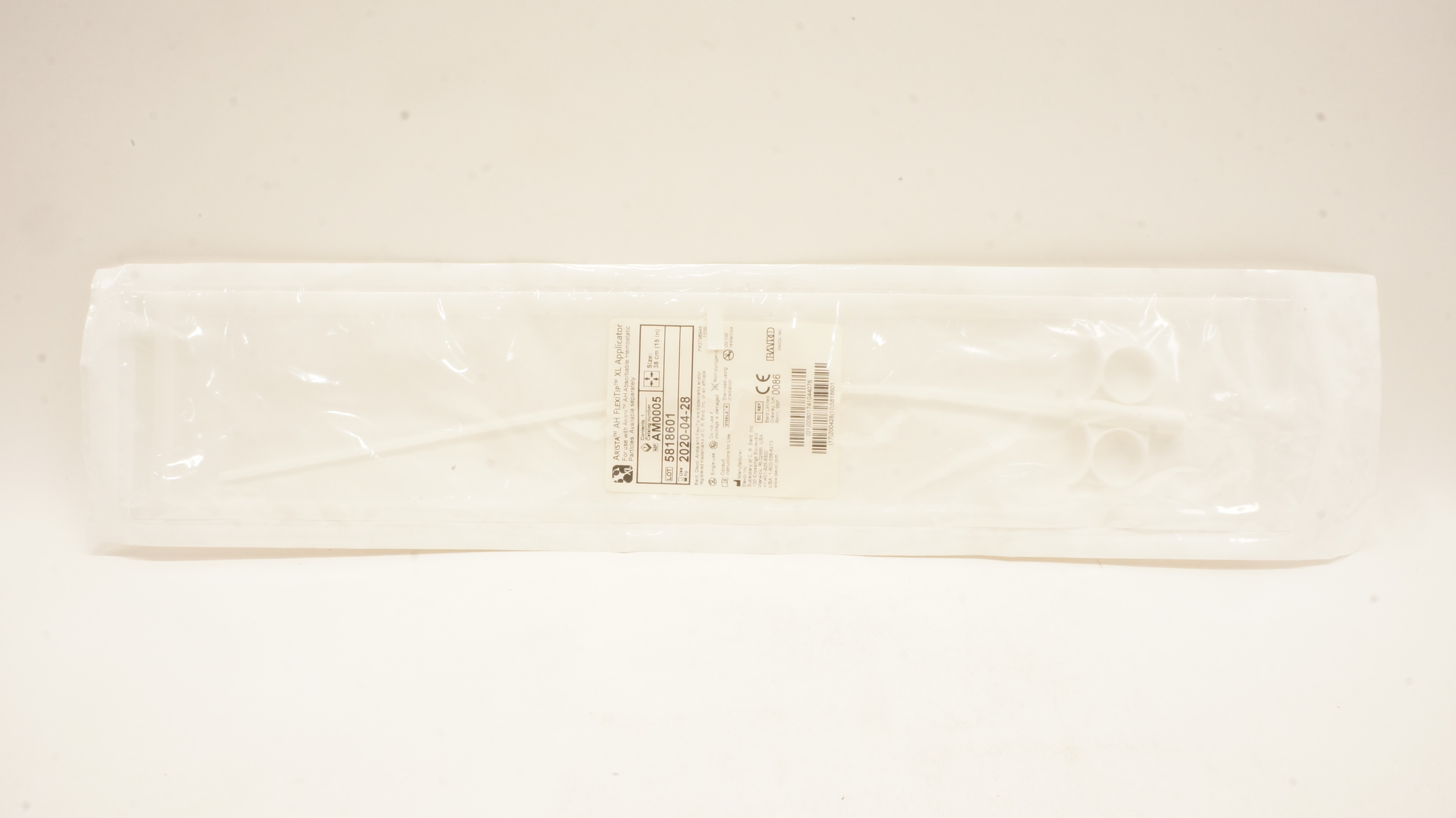 Bard AM0005 Davol Arista AH FlexiTip XL Applicator 15inch (x)