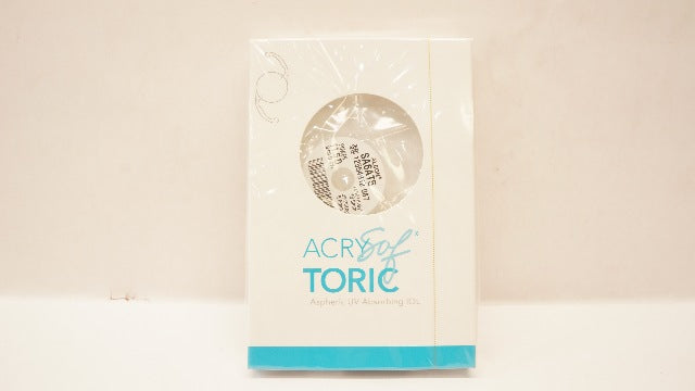 Alcon SA6AT5 ACRYSof Aspheric Absorbing Toric IOL 11.5D Length 13mm Opt 6.0mm(x)