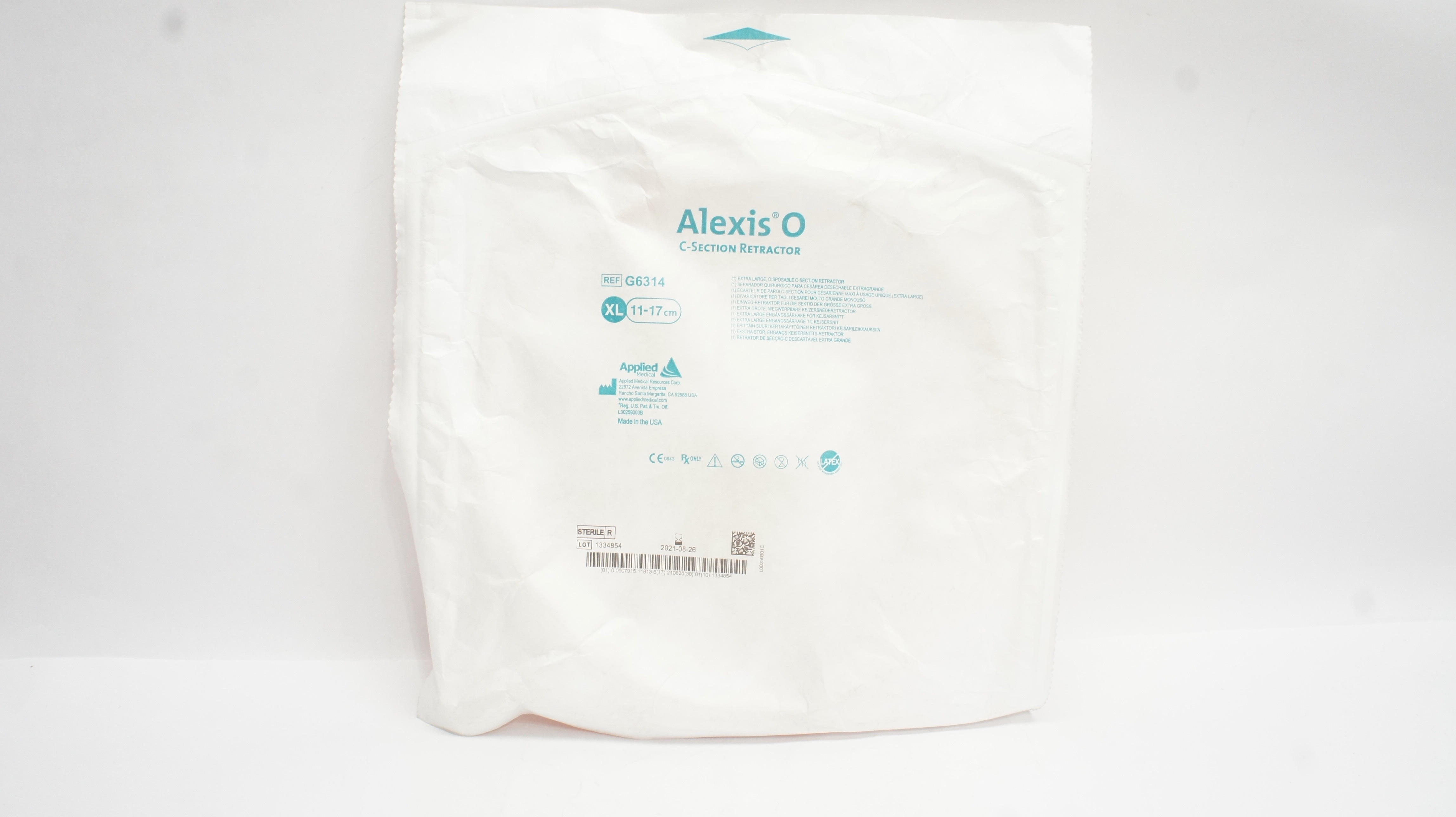 Applied Medical G6314 Alexis O Disposable C-Section Retractor 11-17cm XL (x)