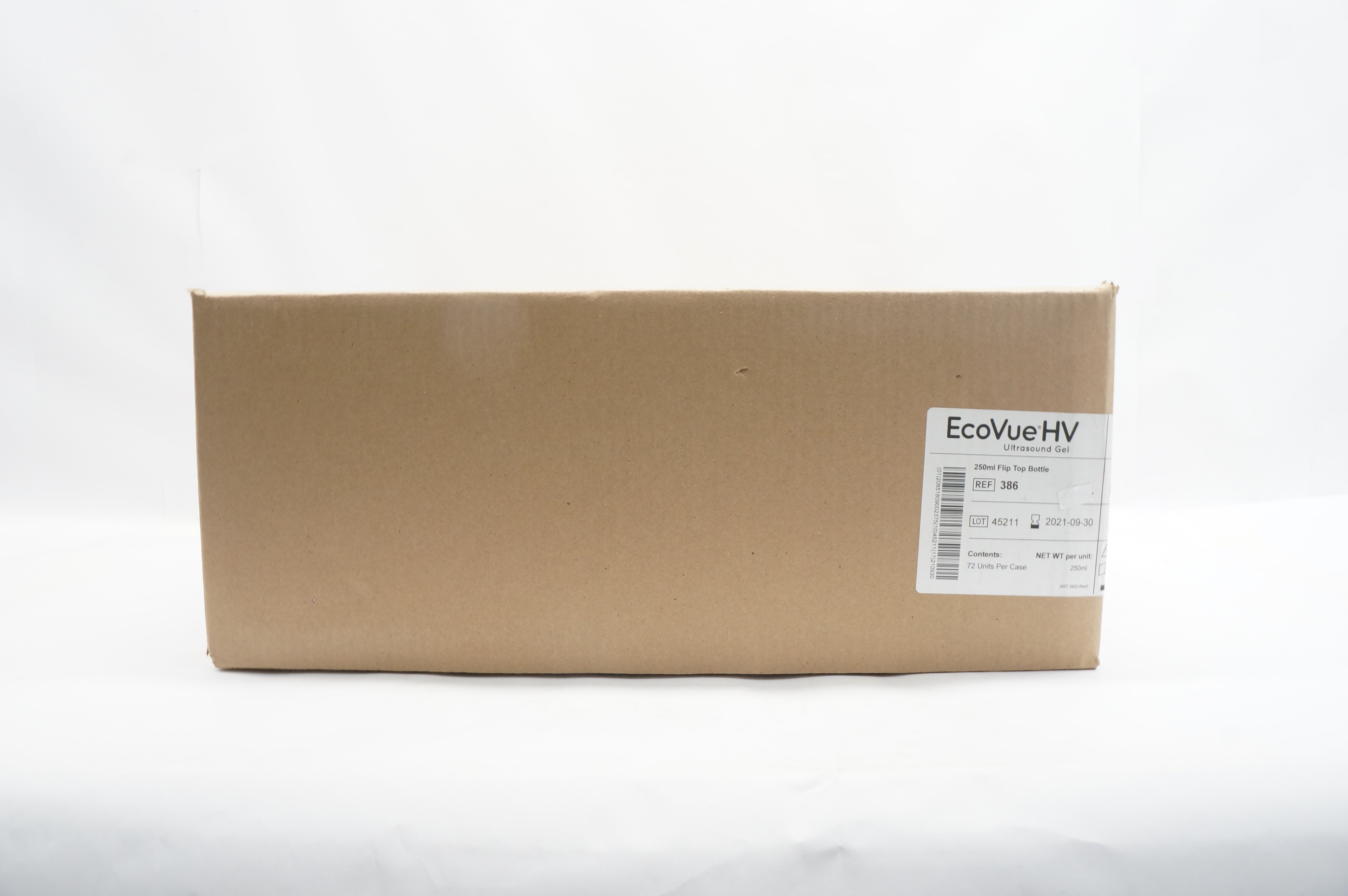 HR Pharmaceuticals 386 EcoVue Ultrasound Gel 250ml (x) - Case of 72