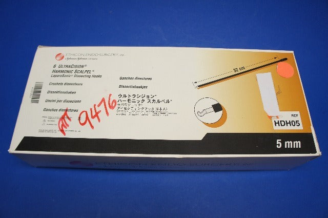 Ethicon HDH05 6 UltraCision Harmonic Scalpel LaparoSonic Dissecting Hooks 5mm(x)