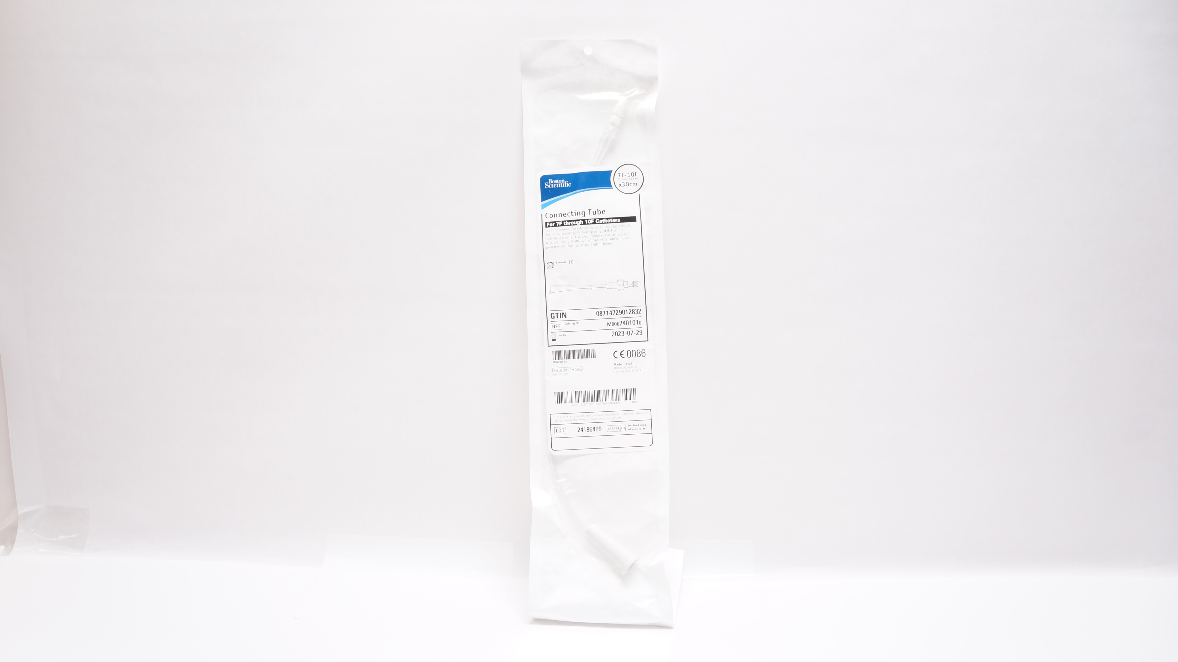 Boston Scientific 740101 Connecting Tube for 7F through 10F Caths. (x)