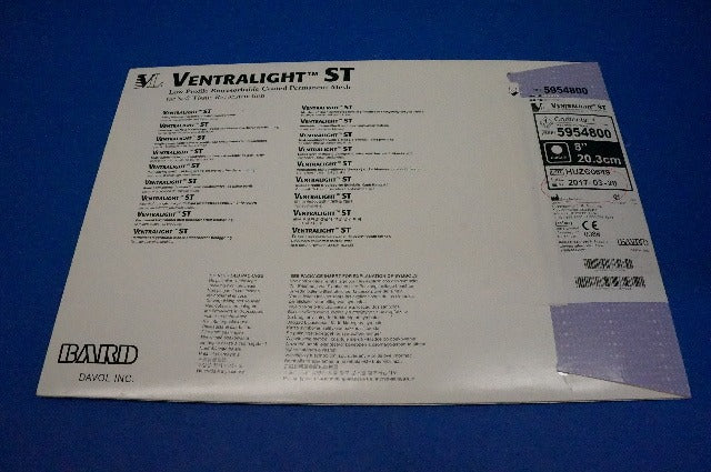 Bard 5954800 Ventralight ST Low Profile Bioresorbable Coated 8inch (x)