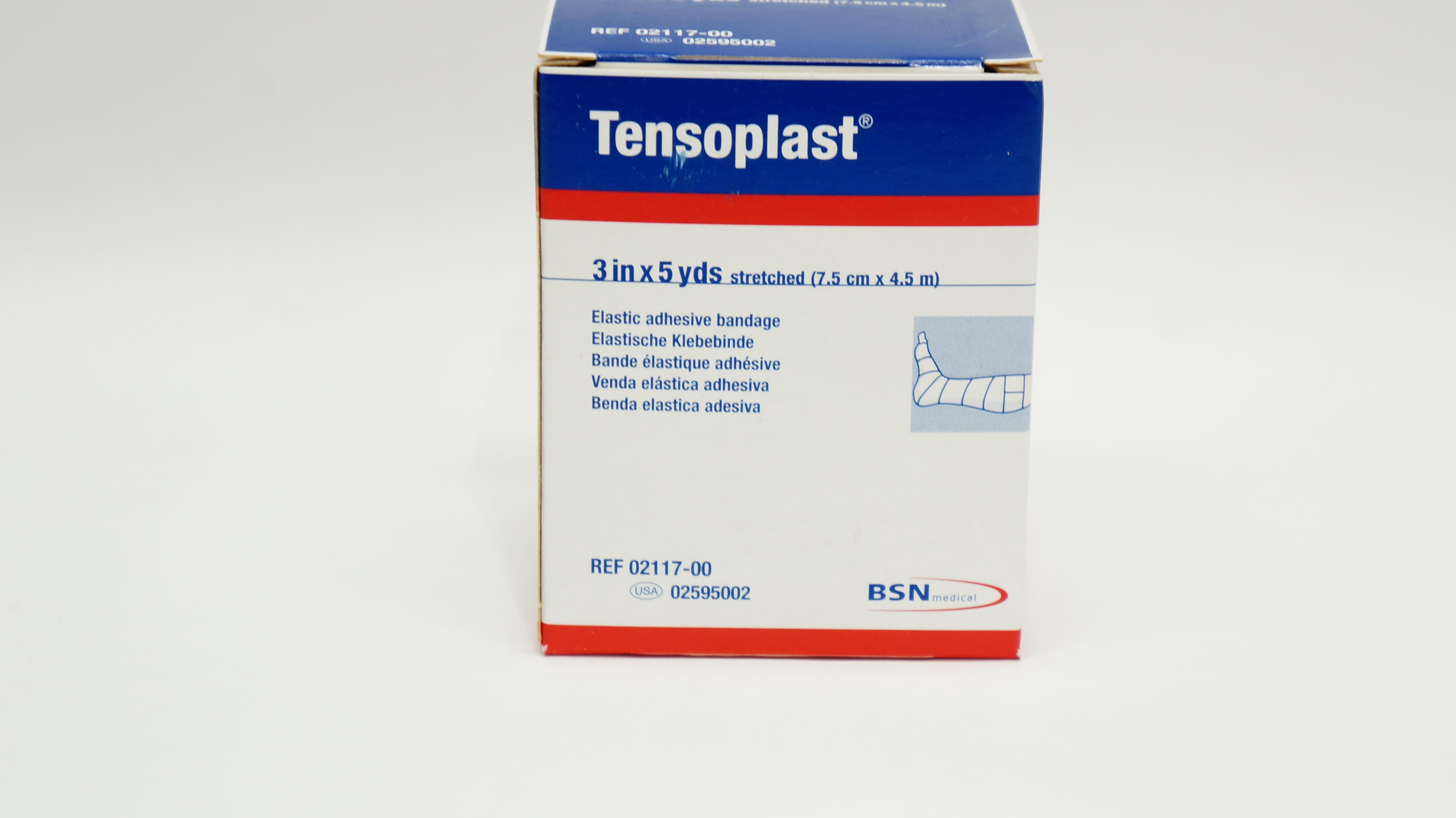 BSN Medical 02117-00 Tensoplast Elastic Adhesive Bandage 3inch x 5yds (x)
