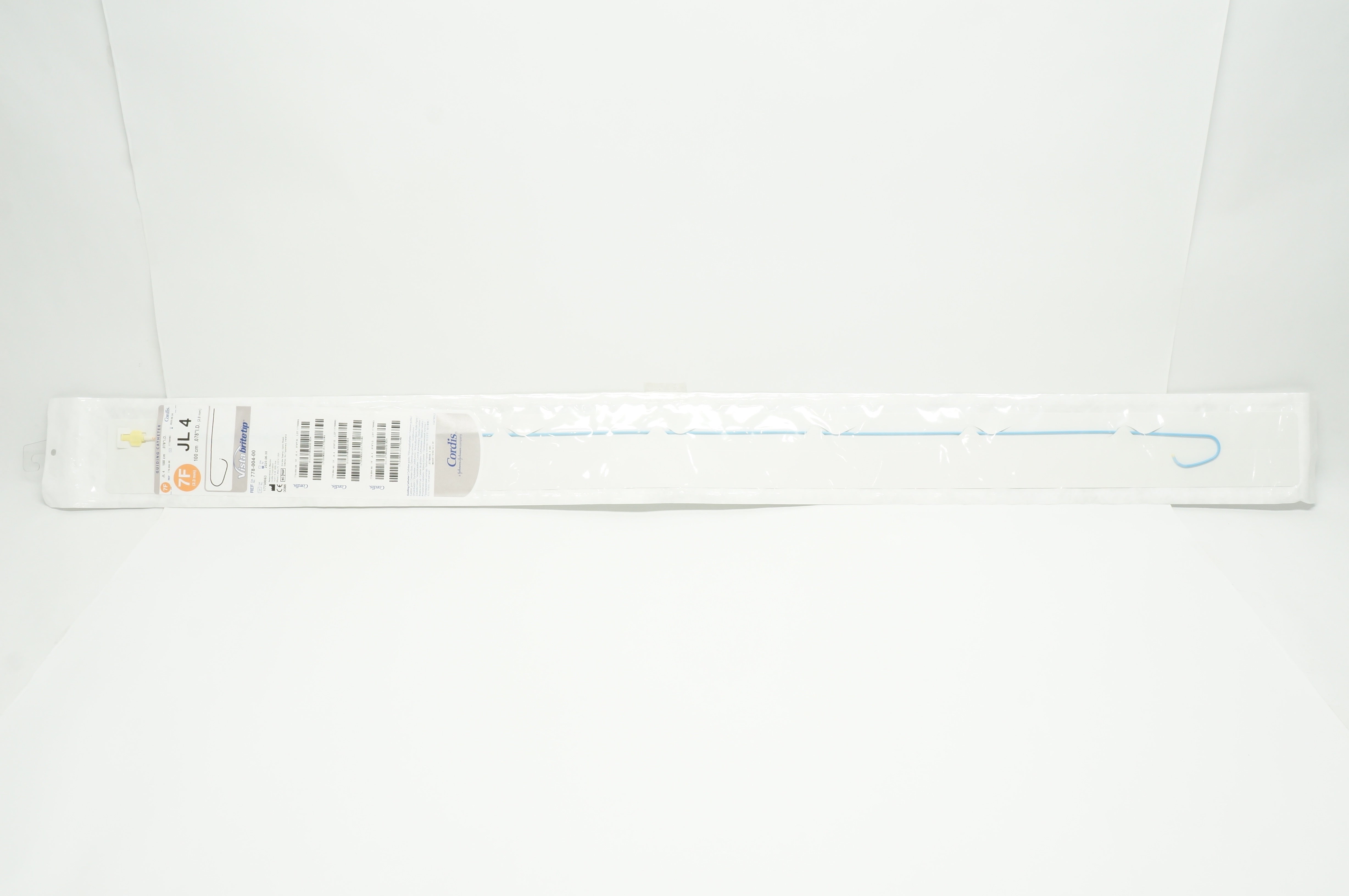 Cordis 778-004-00 Guiding Cath. JL 4 7F x 100cm x 0.078inch (x)