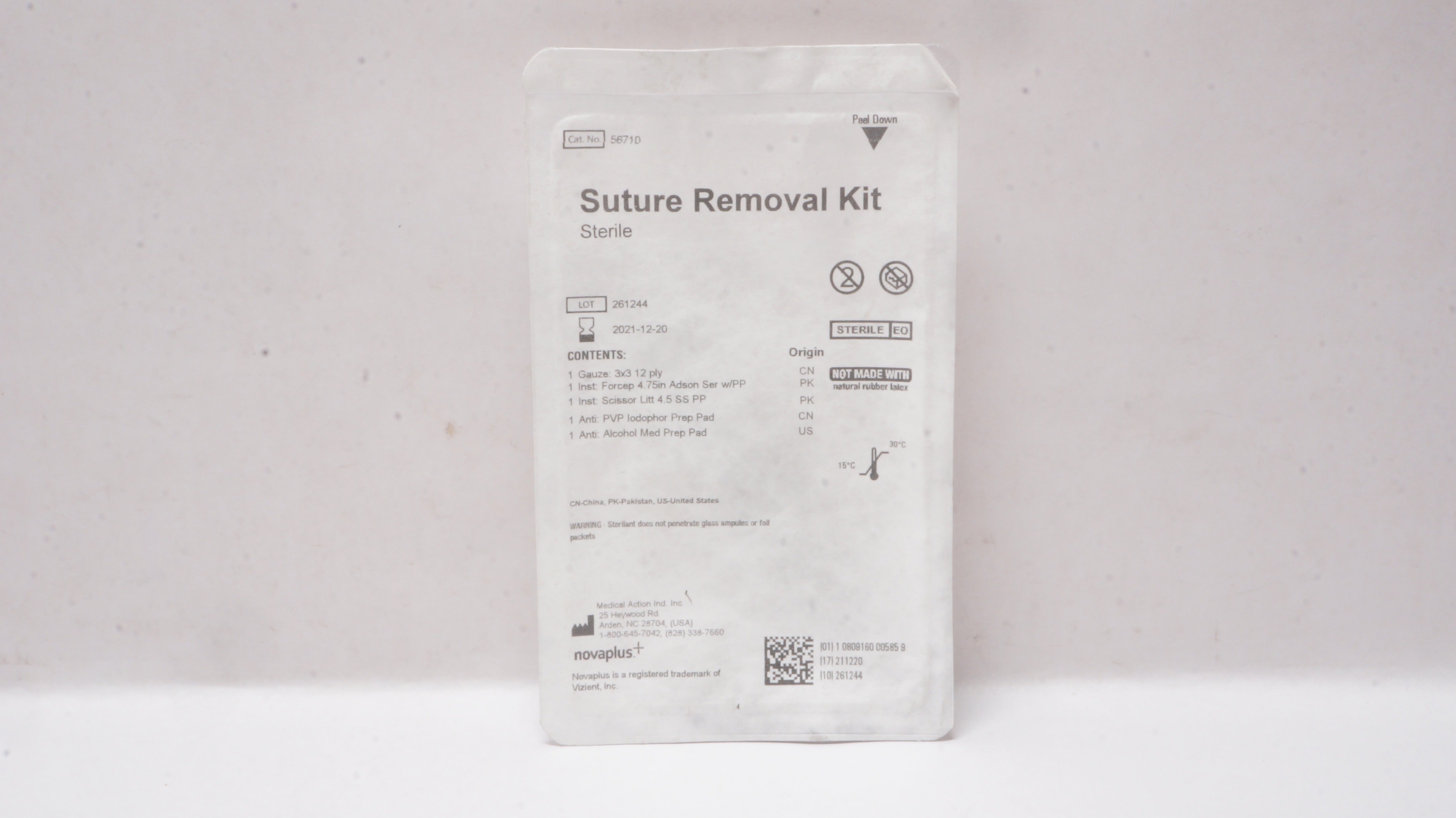 Medical Action 56710 NovaPlus Suture Removal Kit (x)