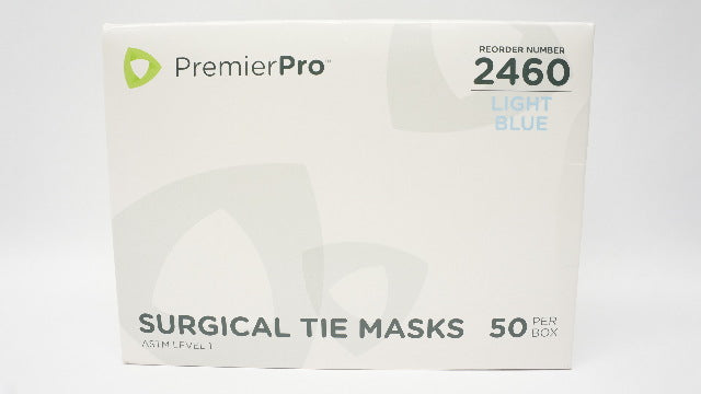 PremierPro 2460 Surgical Tie Masks - Box of 50
