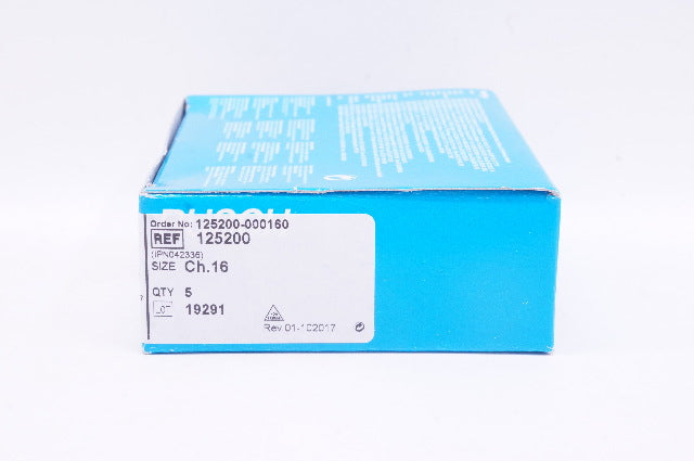 Rusch 125200 Teleflex Rubber Nasopharyngeal Airway Ch. 16 - Box of 5